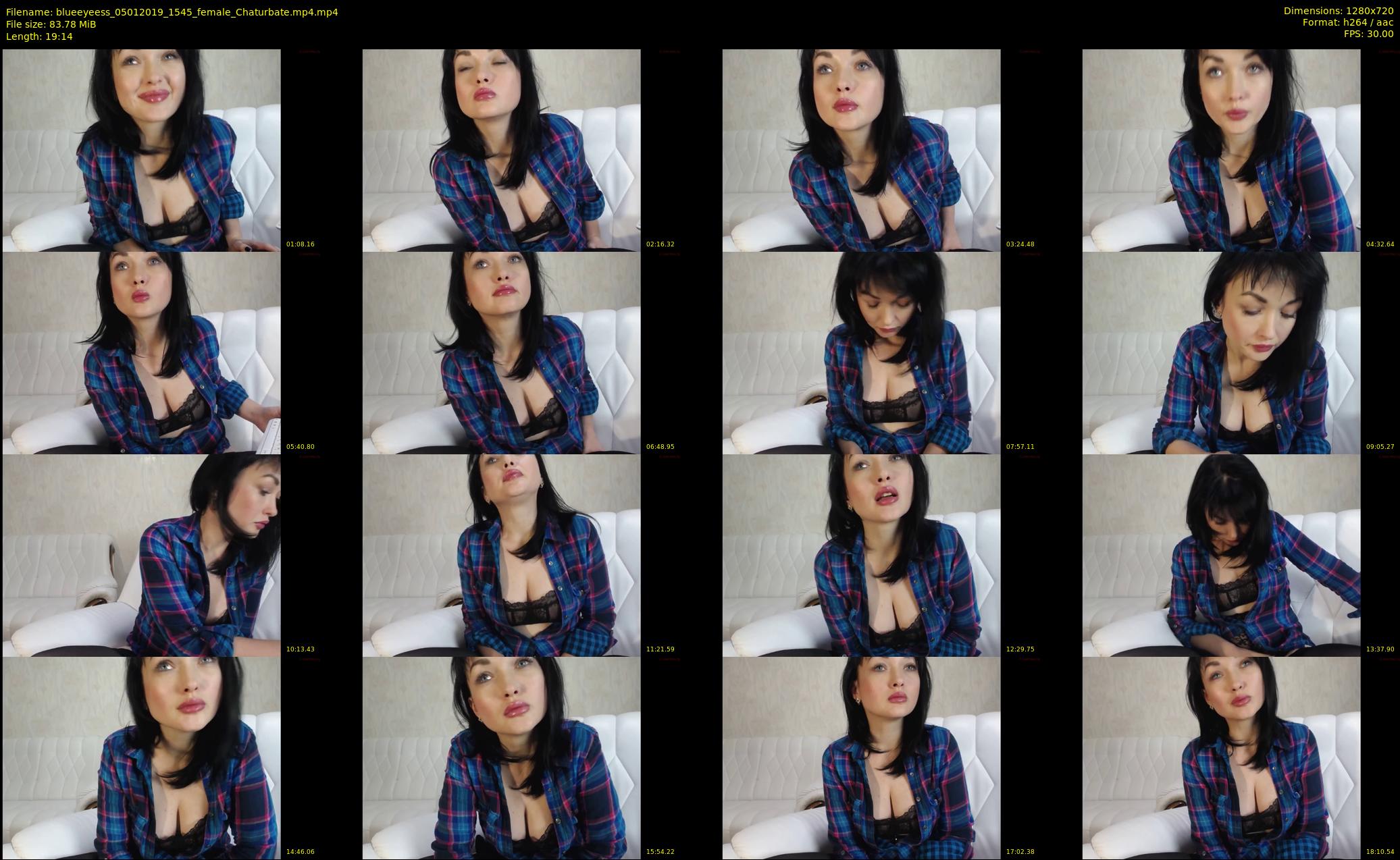 blueeyeess — 20 minute Chaturbate female cam show recording, 720p, Jan 5, 2019