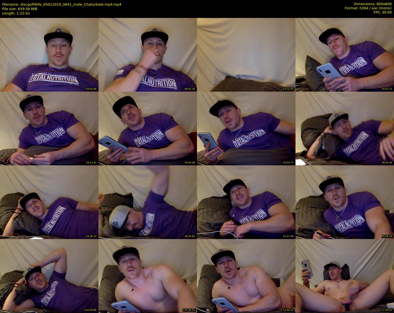discgolf4life — 83 minute Chaturbate male cam show recording, 480p, Jan 5, 2019