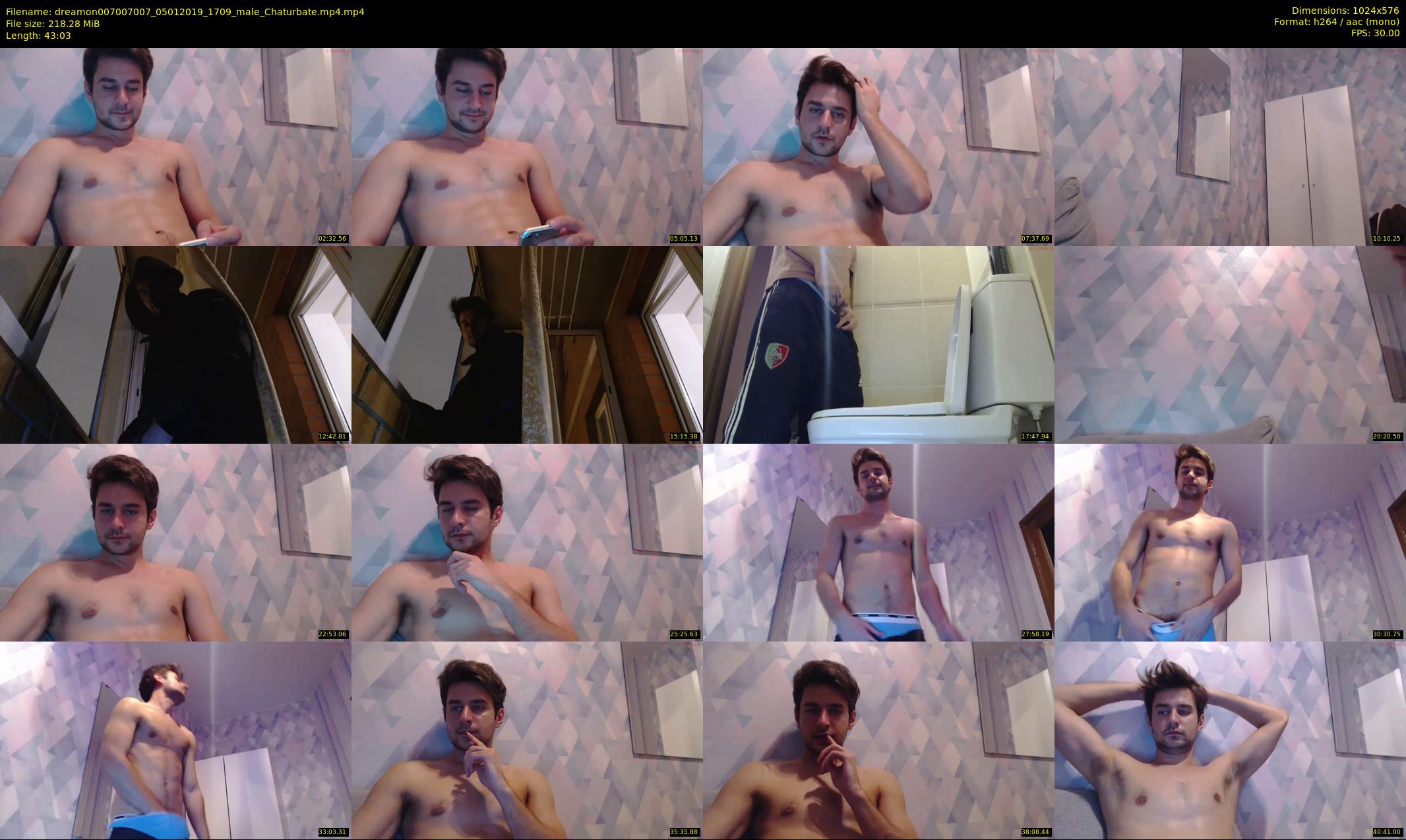 dreamon007007007 — 44 minute Chaturbate male cam show recording, 480p, Jan 5, 2019