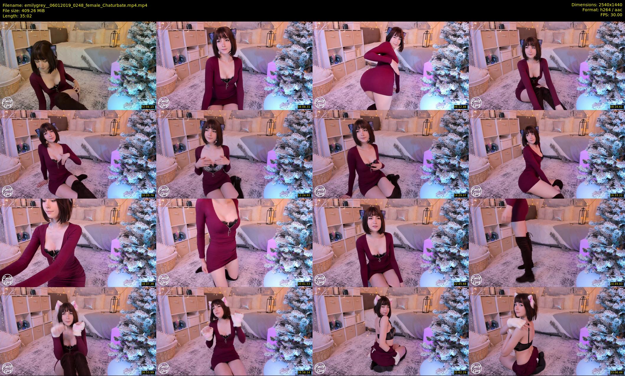 emilygrey_ — 36 minute Chaturbate female cam show recording, 1080p, Jan 6, 2019
