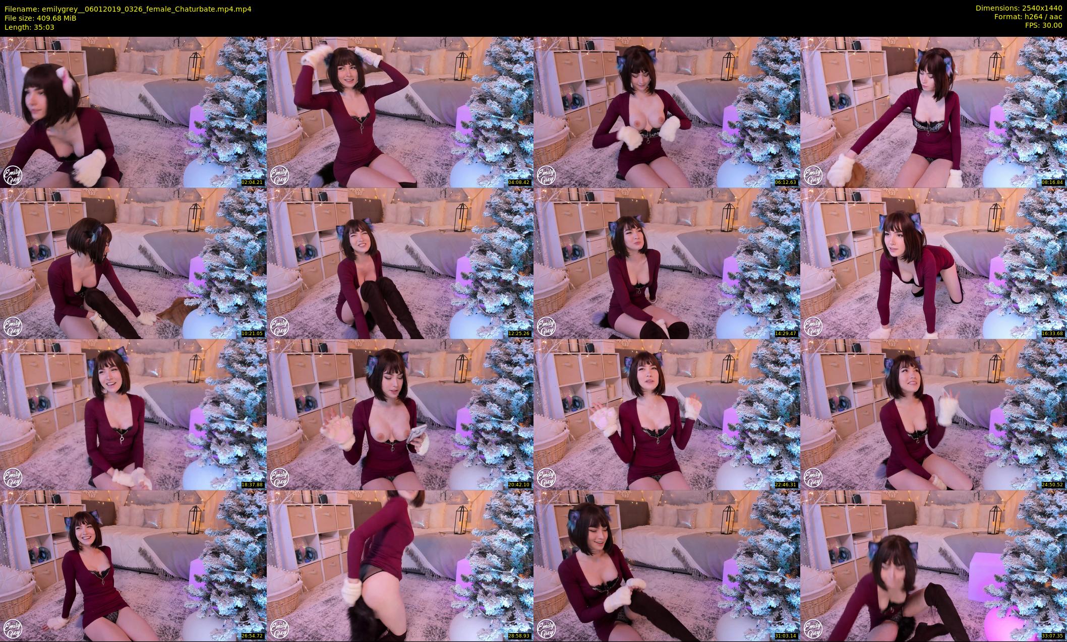 emilygrey_ — 36 minute Chaturbate female cam show recording, 1080p, Jan 6, 2019