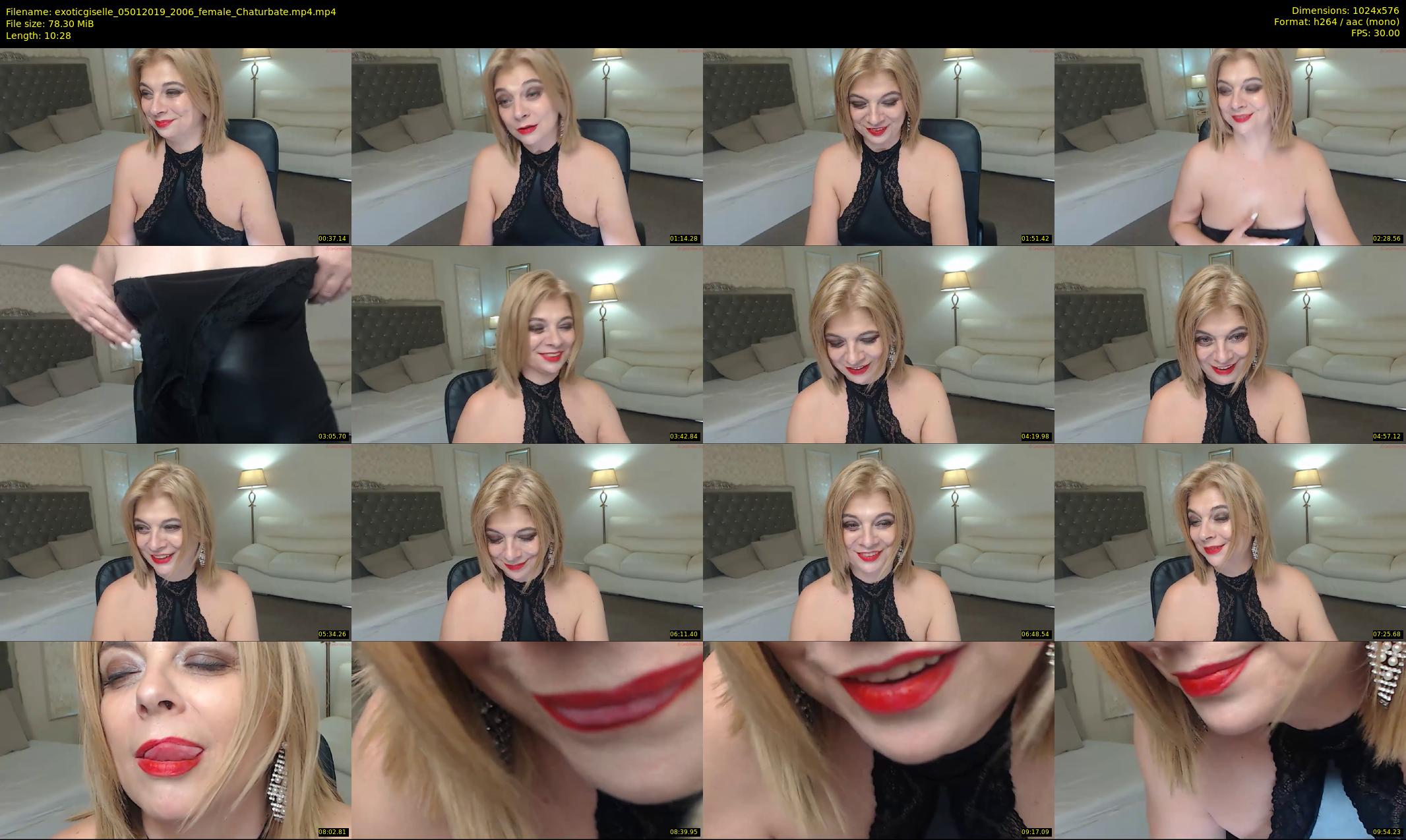 exoticgiselle — 11 minute Chaturbate female cam show recording, 480p, Jan 5, 2019