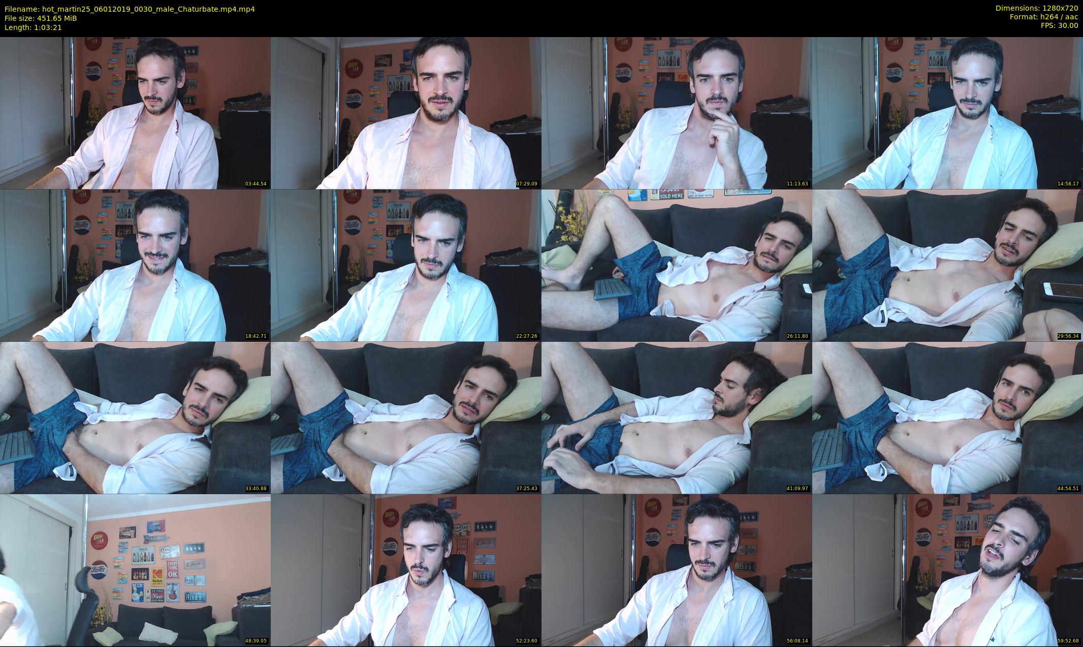 hot_martin25 — 64 minute Chaturbate male cam show recording, 720p, Jan 6, 2019