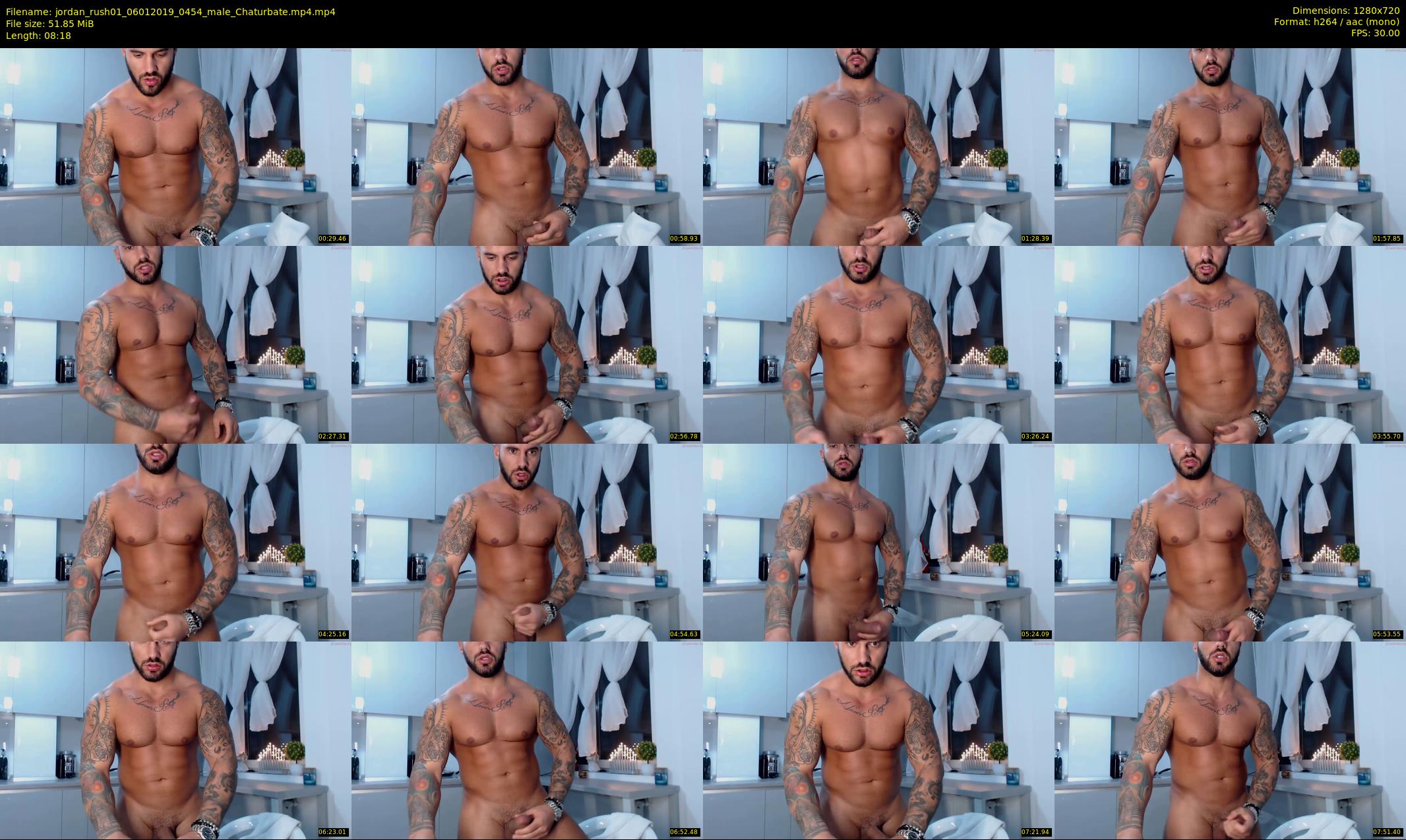 jordan_rush01 — 9 minute Chaturbate male cam show recording, 720p, Jan 6, 2019
