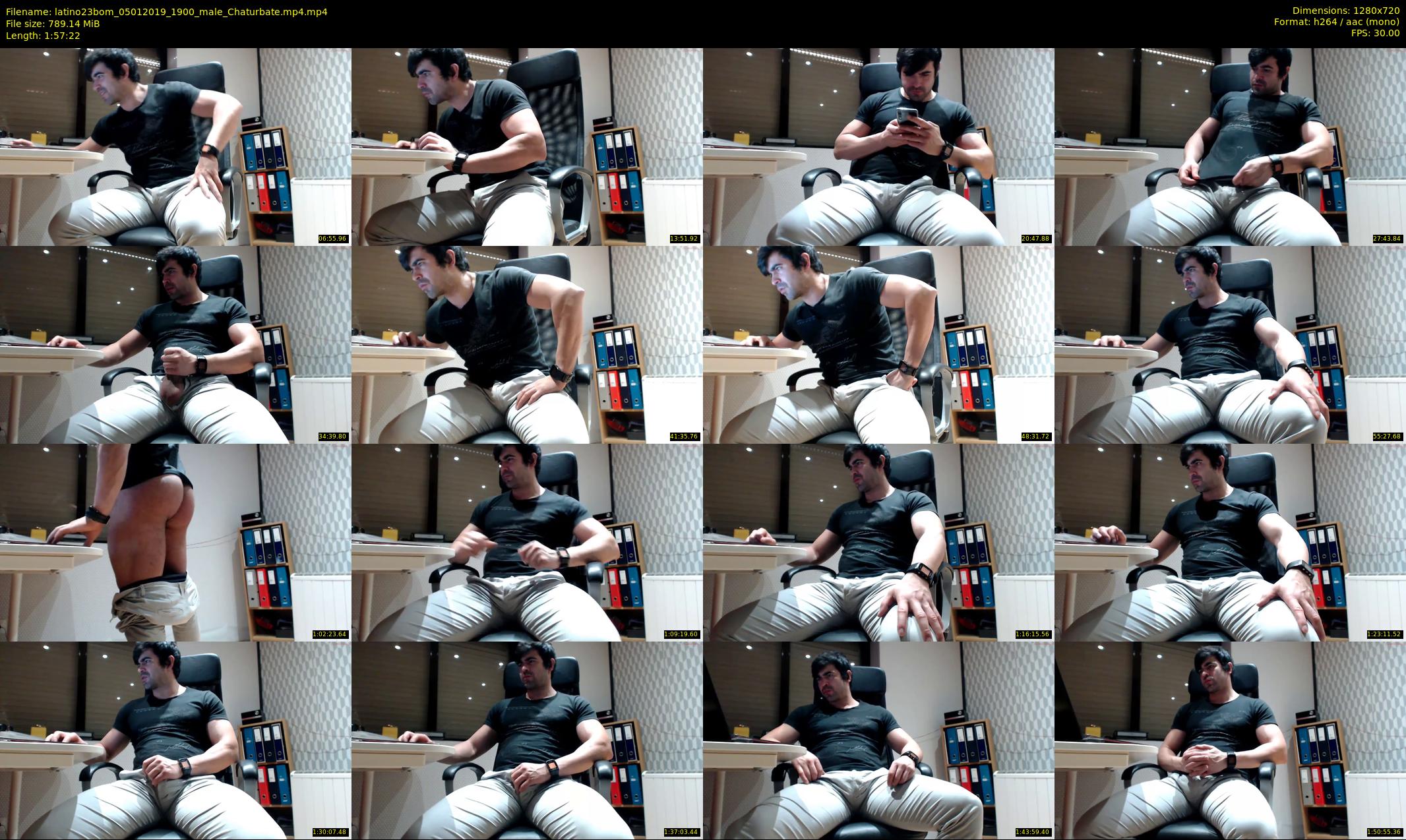 latino23bom — 118 minute Chaturbate male cam show recording, 720p, Jan 5, 2019