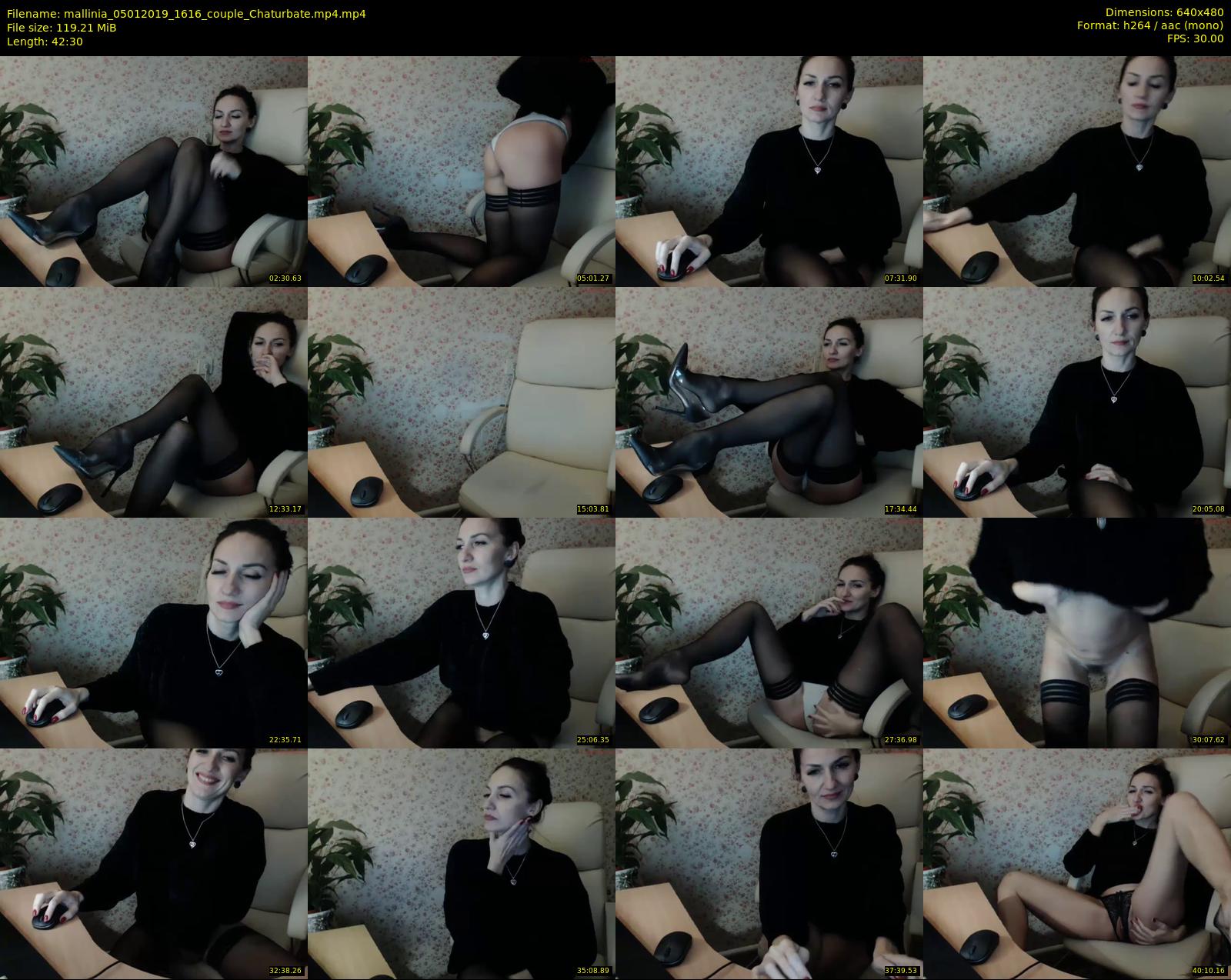mallinia — 43 minute Chaturbate female cam show recording, 480p, Jan 5, 2019