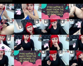 pyrowayne — 75 minute Chaturbate female cam show recording, 720p, Jan 6, 2019