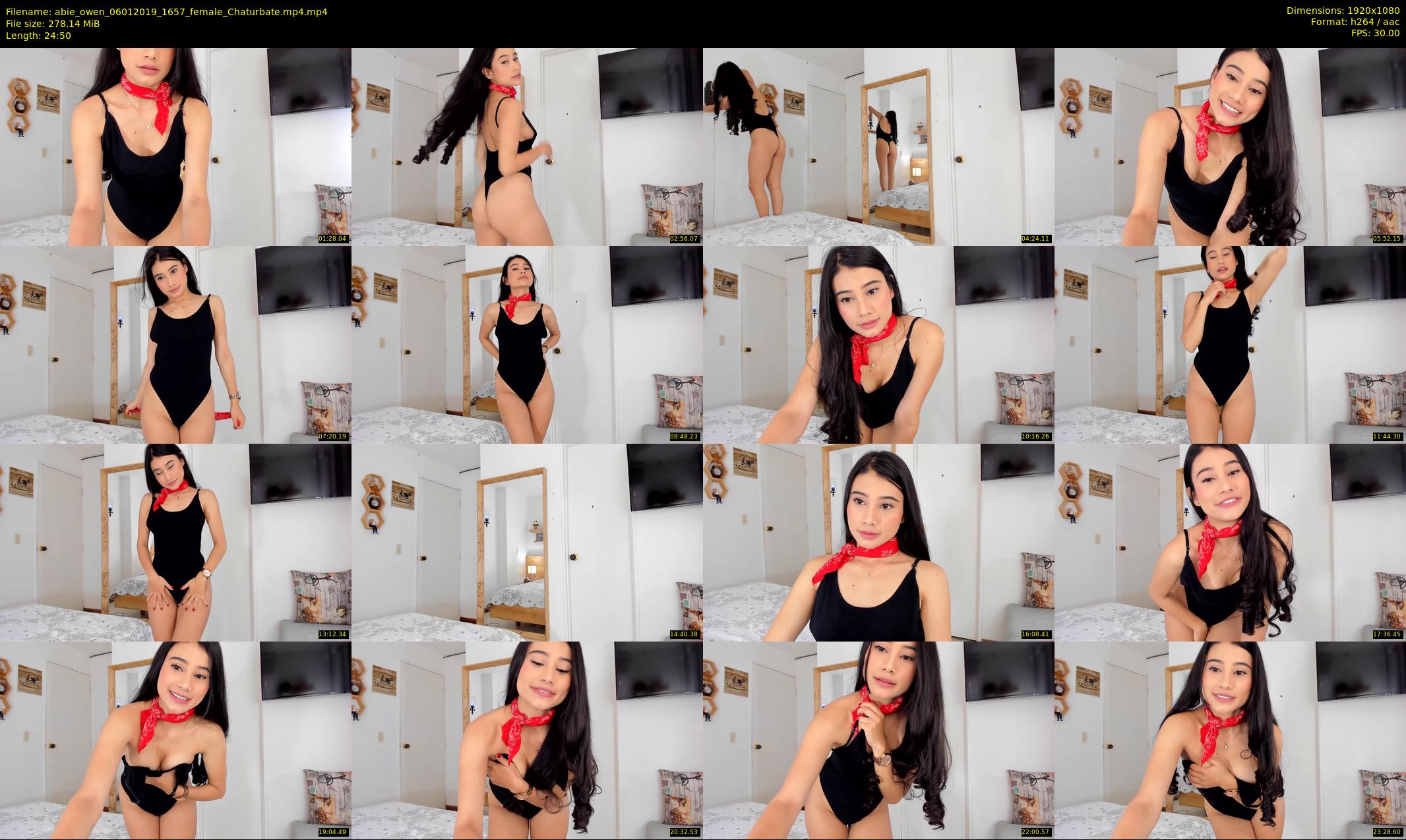 abie_owen — 25 minute Chaturbate female cam show recording, 1080p, Jan 6, 2019