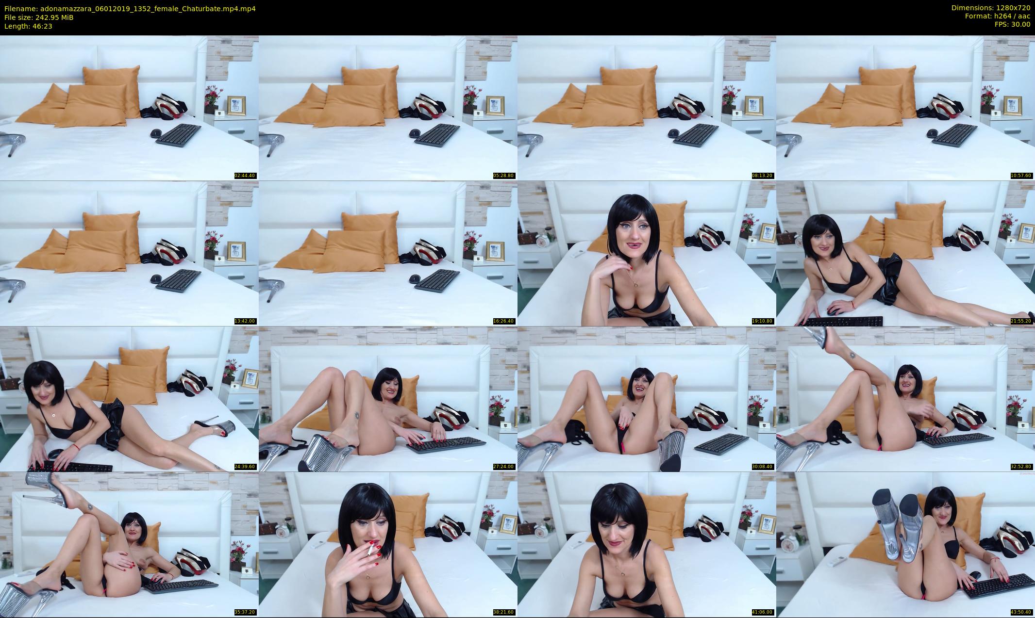 adonamazzara — 47 minute Chaturbate female cam show recording, 720p, Jan 6, 2019