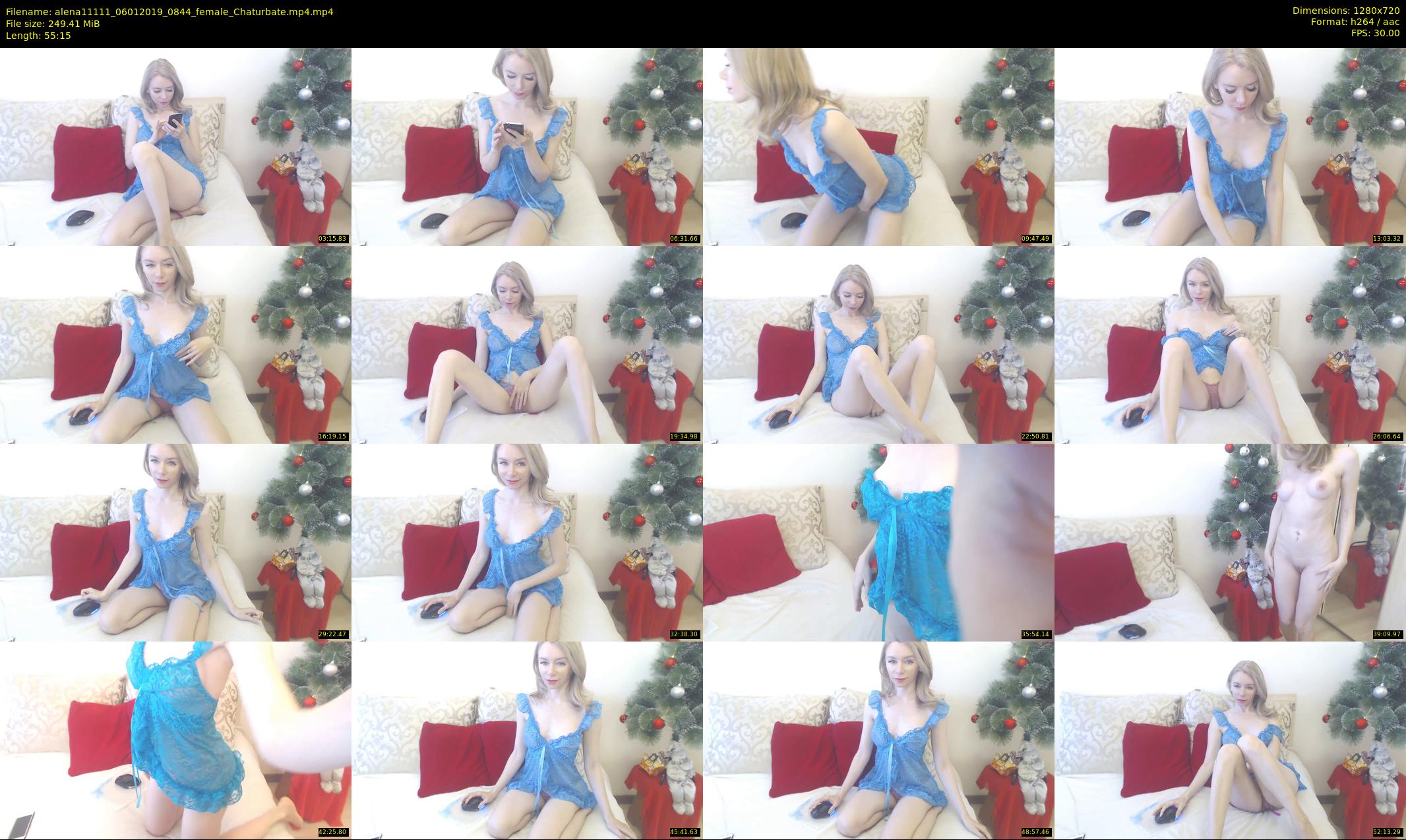 alena11111 — 56 minute Chaturbate female cam show recording, 720p, Jan 6, 2019