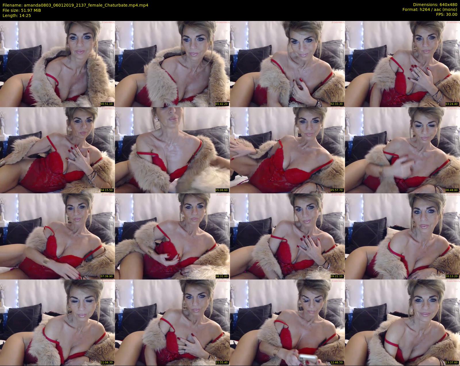 amanda0803 — 15 minute Chaturbate female cam show recording, 480p, Jan 6, 2019