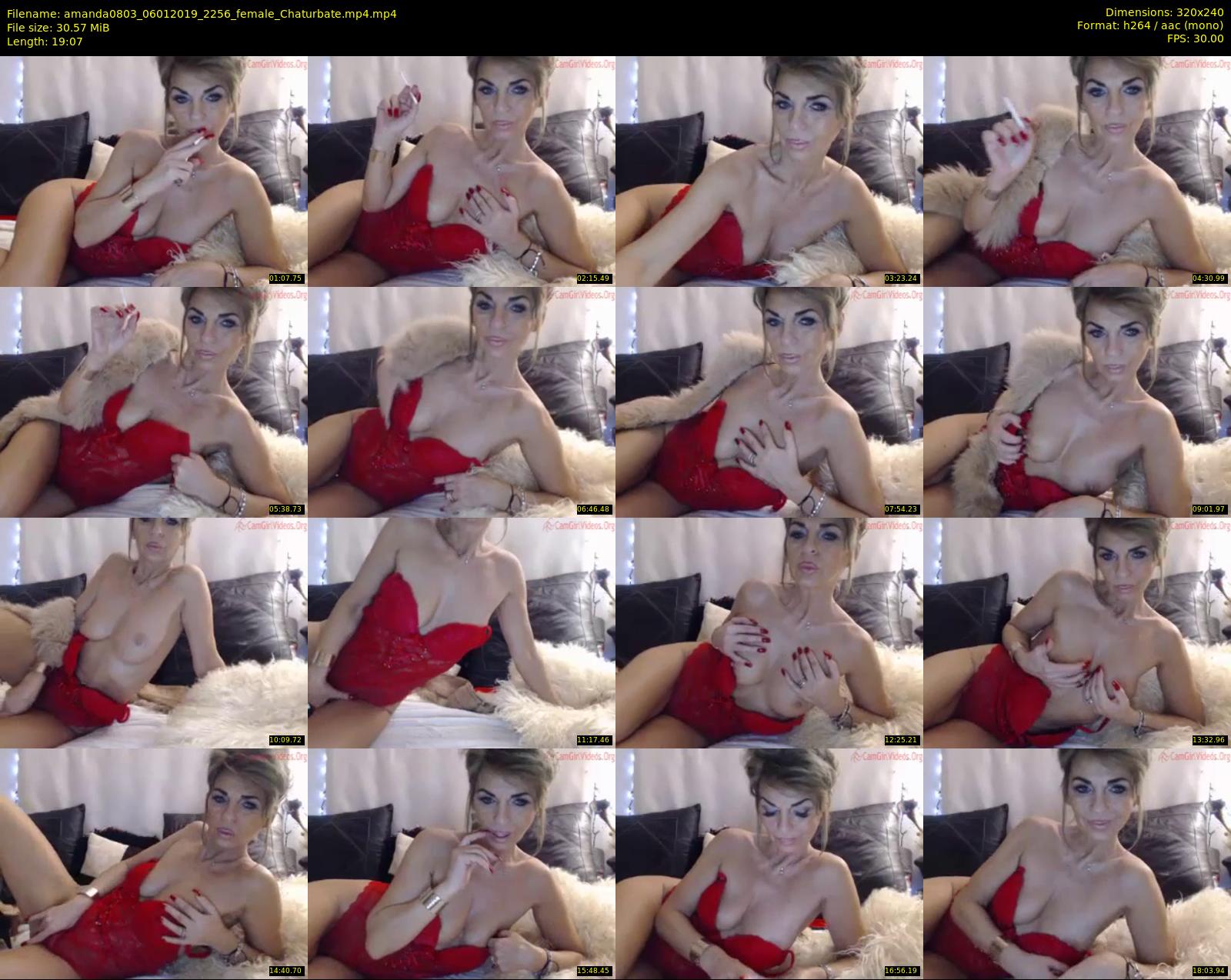 amanda0803 — 20 minute Chaturbate female cam show recording, SD, Jan 6, 2019
