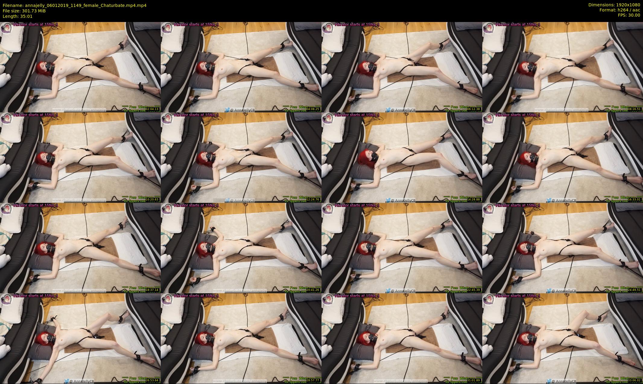 annajelly — 36 minute Chaturbate couple cam show recording, 1080p, Jan 6, 2019