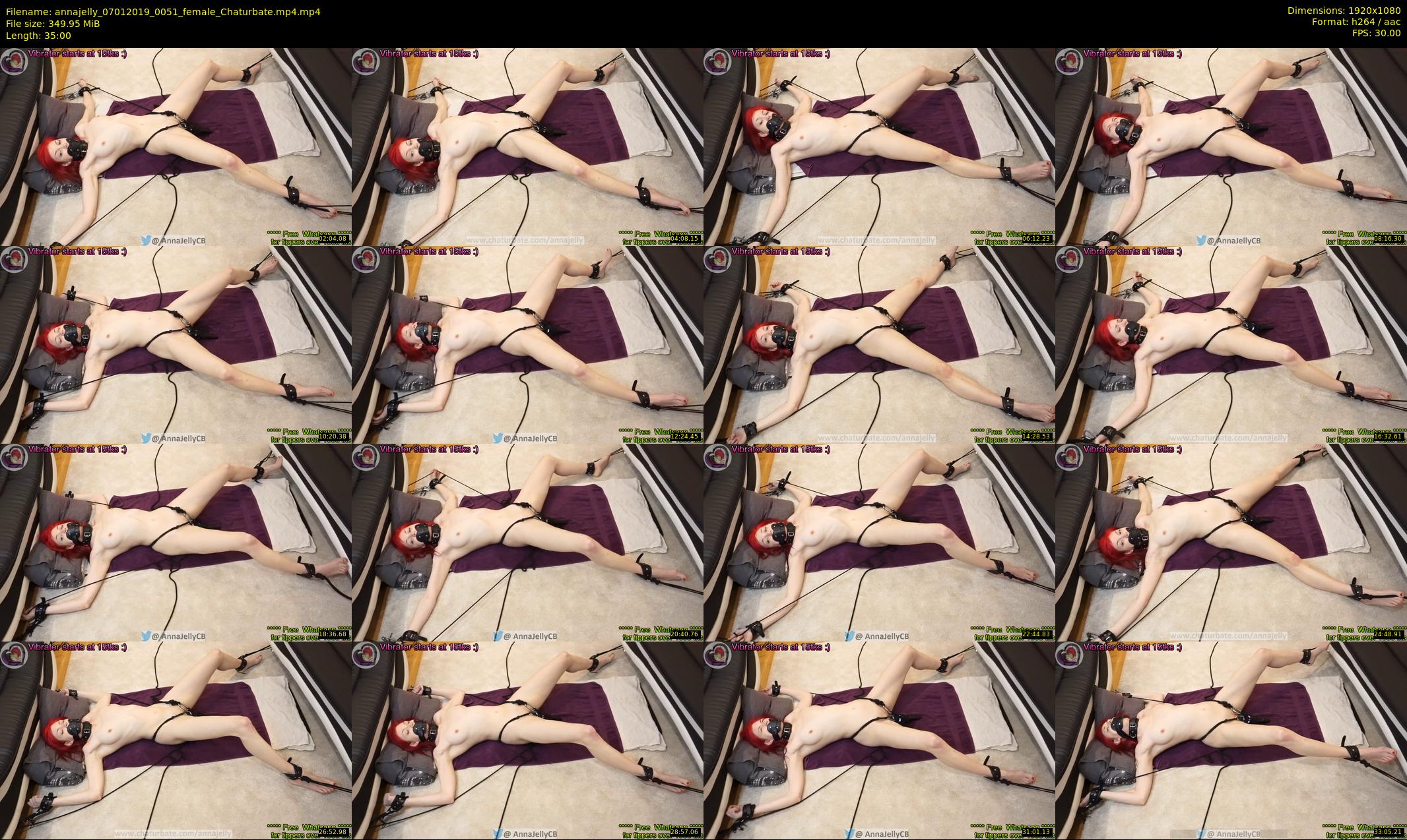 annajelly — 35 minute Chaturbate couple cam show recording, 1080p, Jan 7, 2019