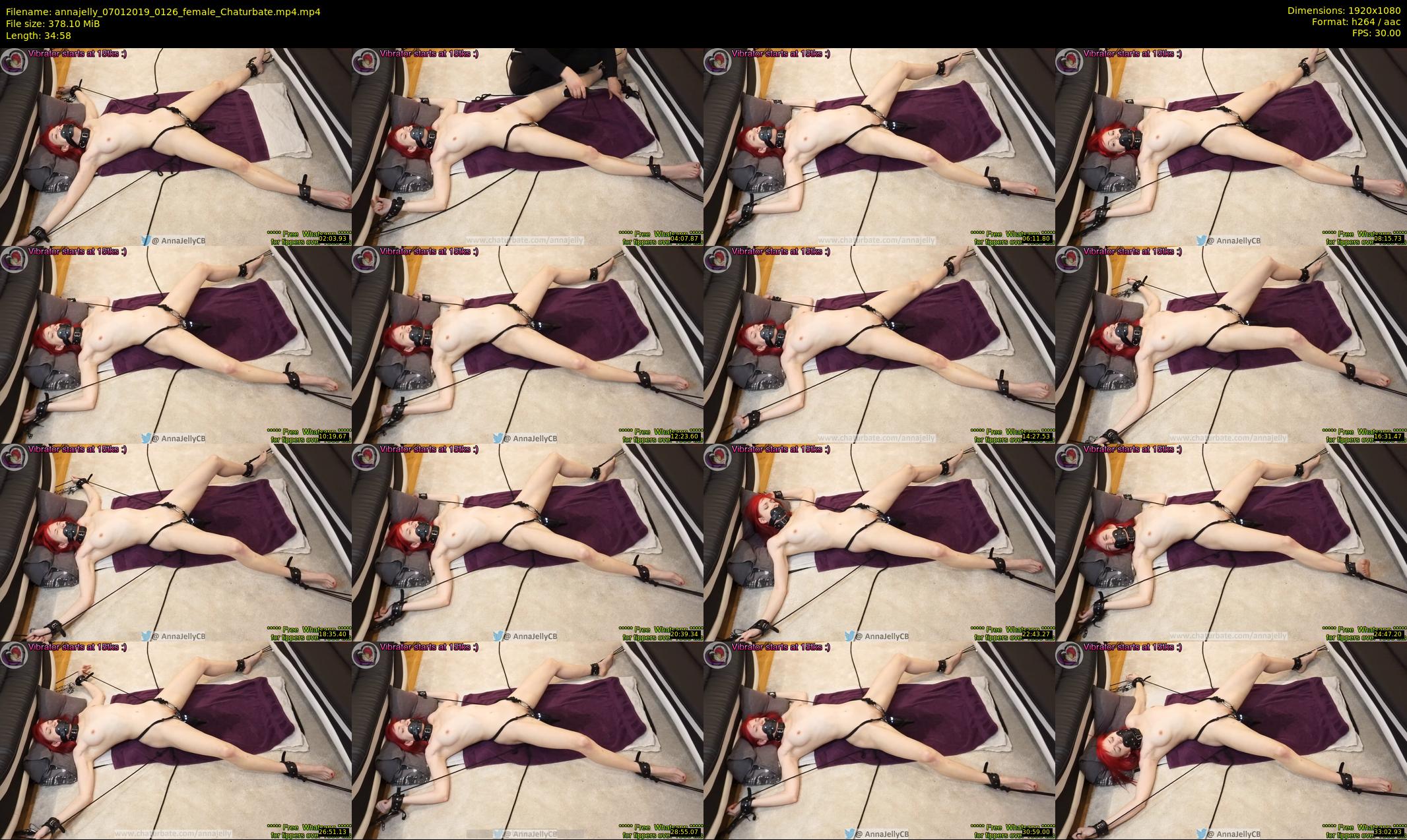 annajelly — 35 minute Chaturbate couple cam show recording, 1080p, Jan 7, 2019
