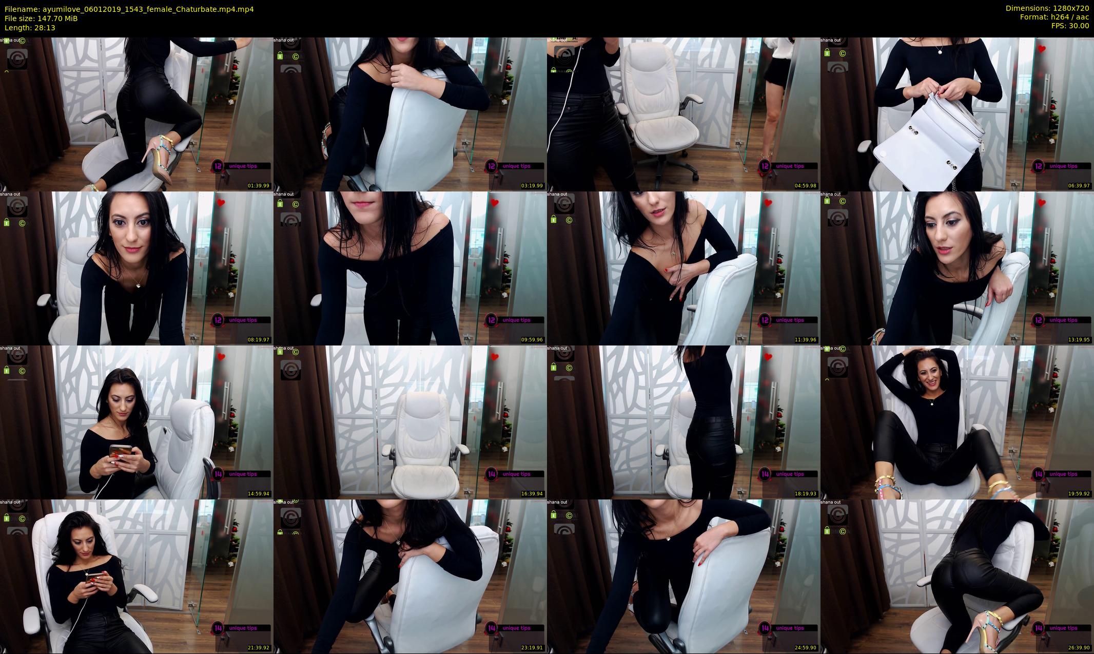 ayumilove — 29 minute Chaturbate female cam show recording, 720p, Jan 6, 2019