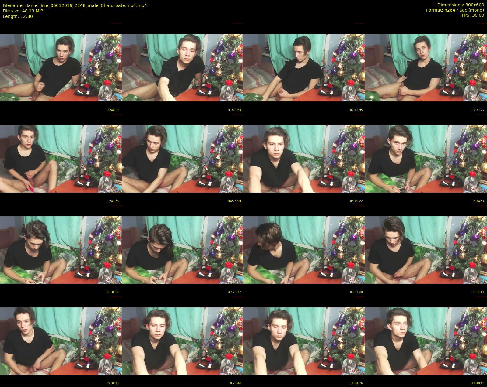 daniel_like — 13 minute Chaturbate male cam show recording, 480p, Jan 6, 2019