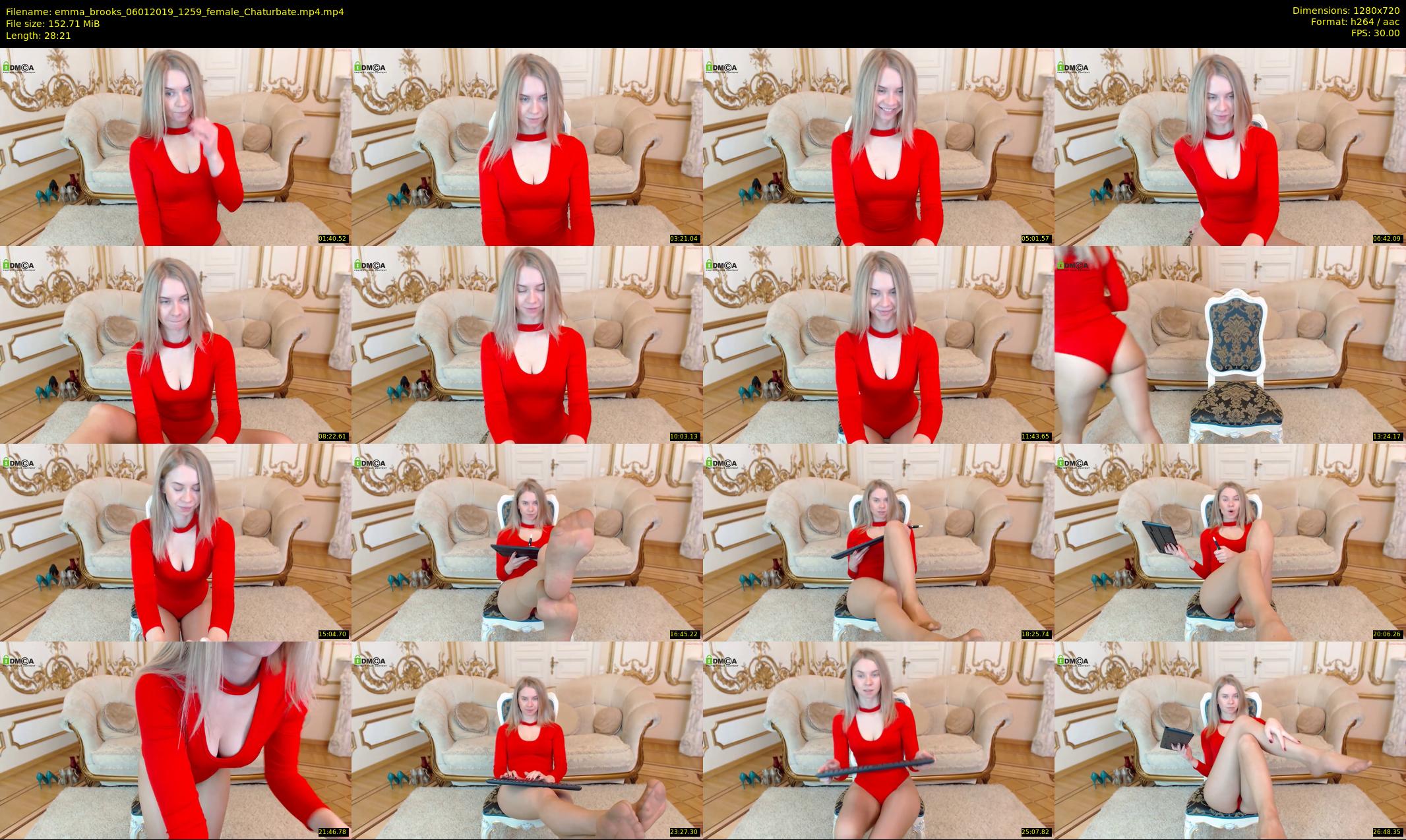 emma_brooks — 29 minute Chaturbate female cam show recording, 720p, Jan 6, 2019