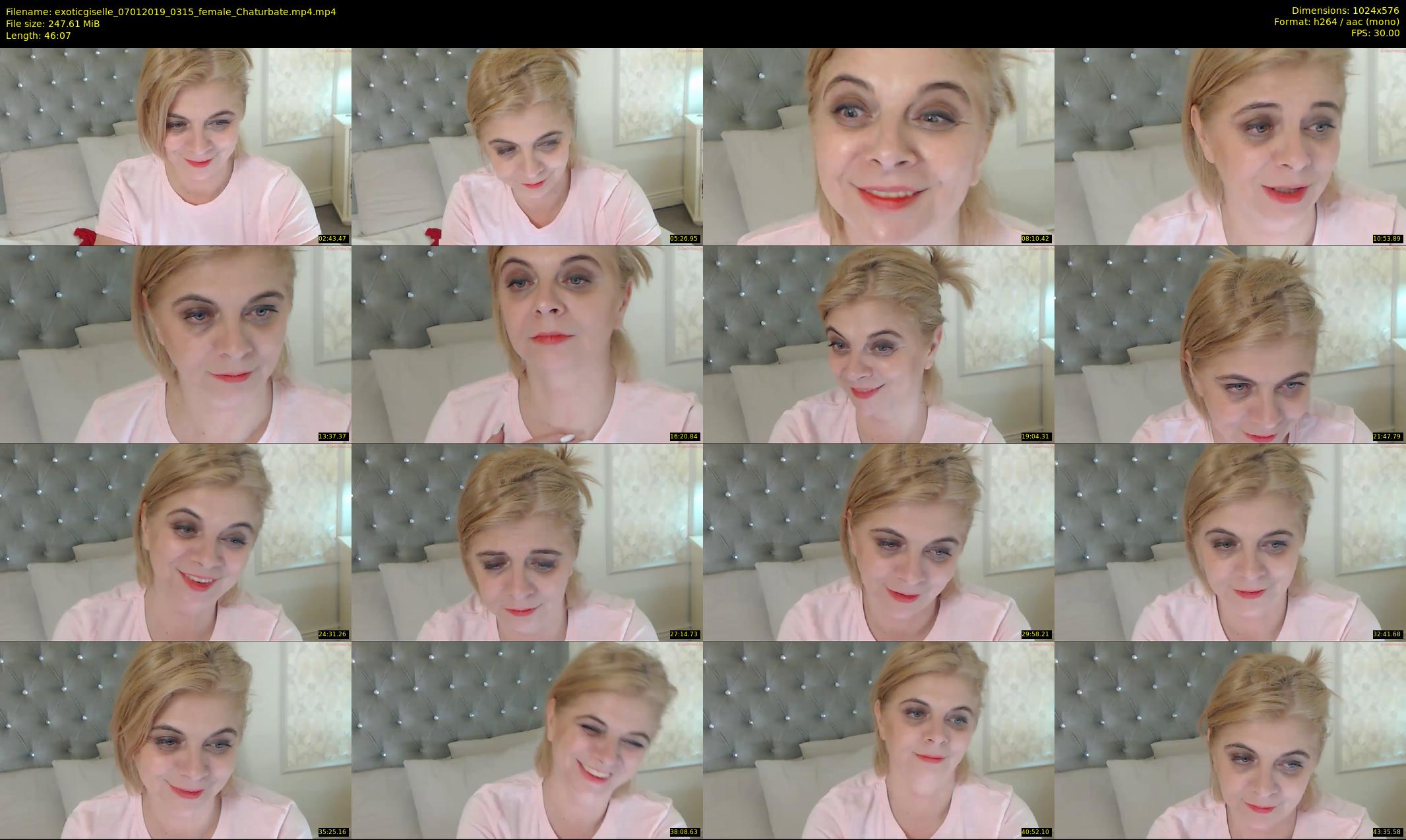 exoticgiselle — 47 minute Chaturbate female cam show recording, 480p, Jan 7, 2019