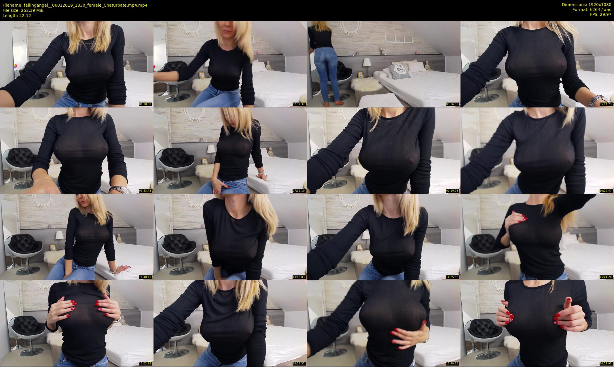 fallingangel_ — 23 minute Chaturbate female cam show recording, 1080p, Jan 6, 2019