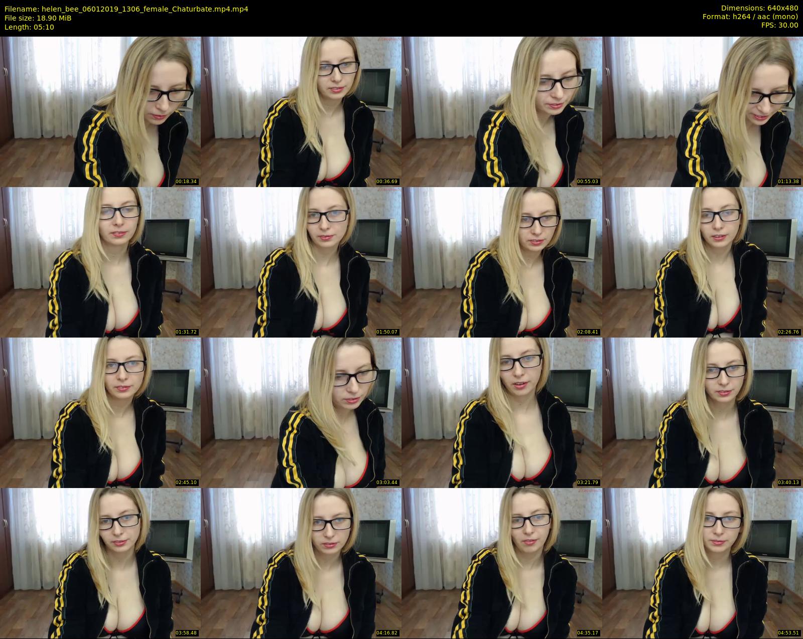 helen_bee — 6 minute Chaturbate female cam show recording, 480p, Jan 6, 2019