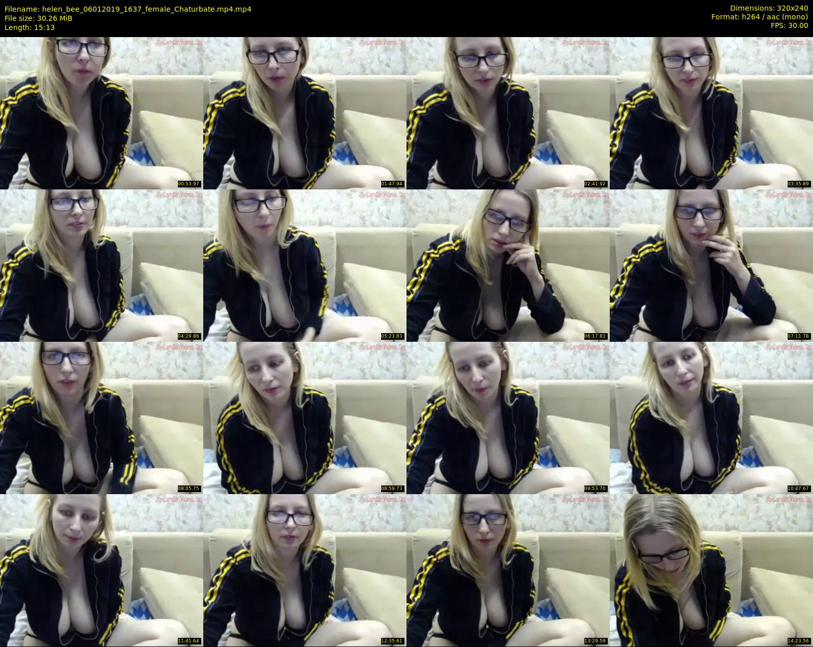helen_bee — 16 minute Chaturbate female cam show recording, SD, Jan 6, 2019