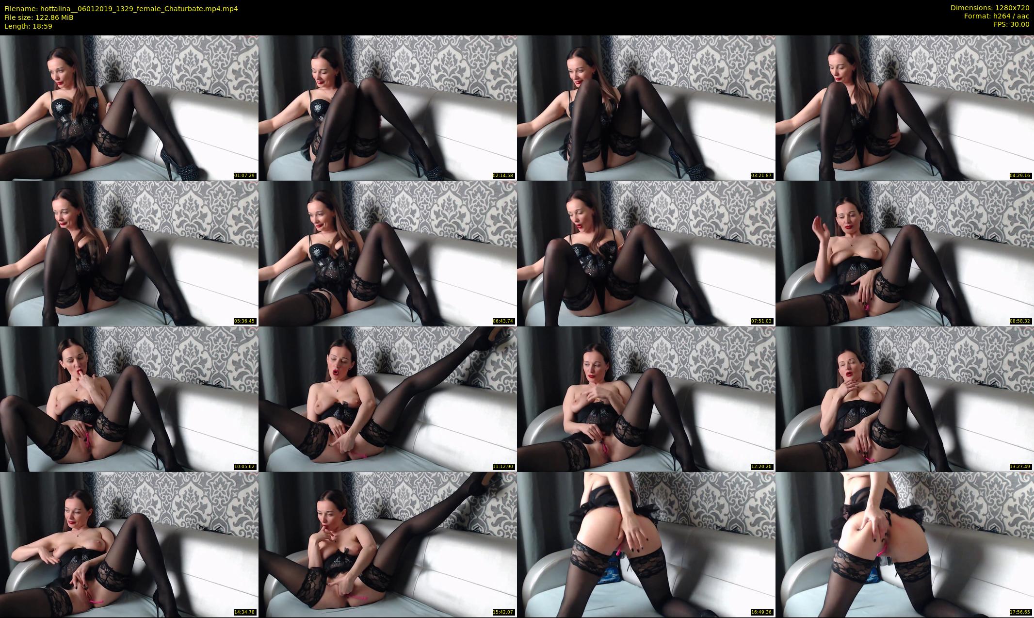 hottalina_ — 19 minute Chaturbate female cam show recording, 720p, Jan 6, 2019