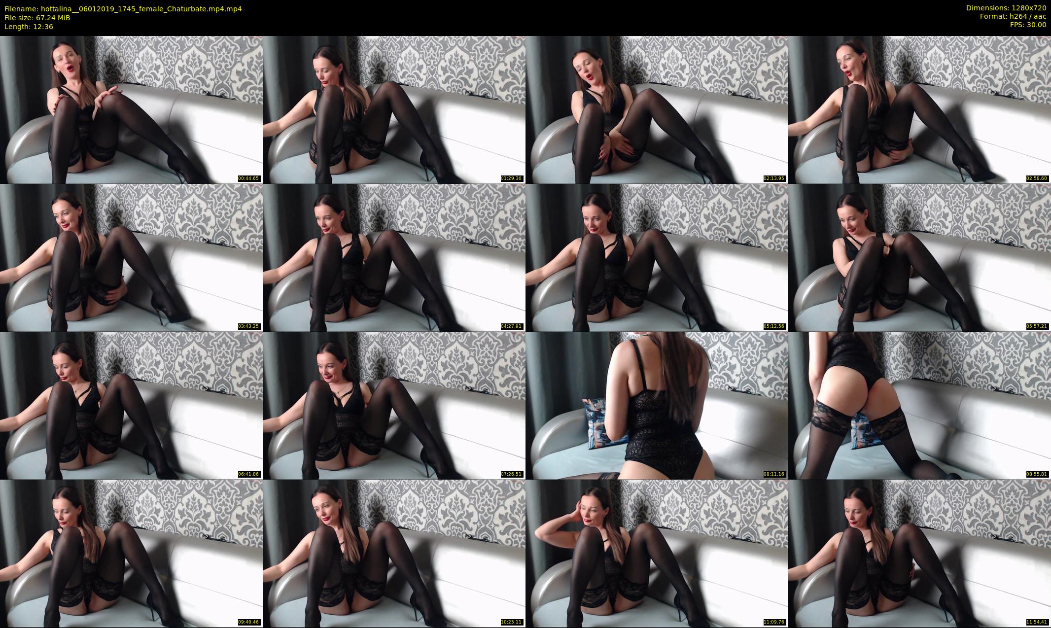 hottalina_ — 13 minute Chaturbate female cam show recording, 720p, Jan 6, 2019
