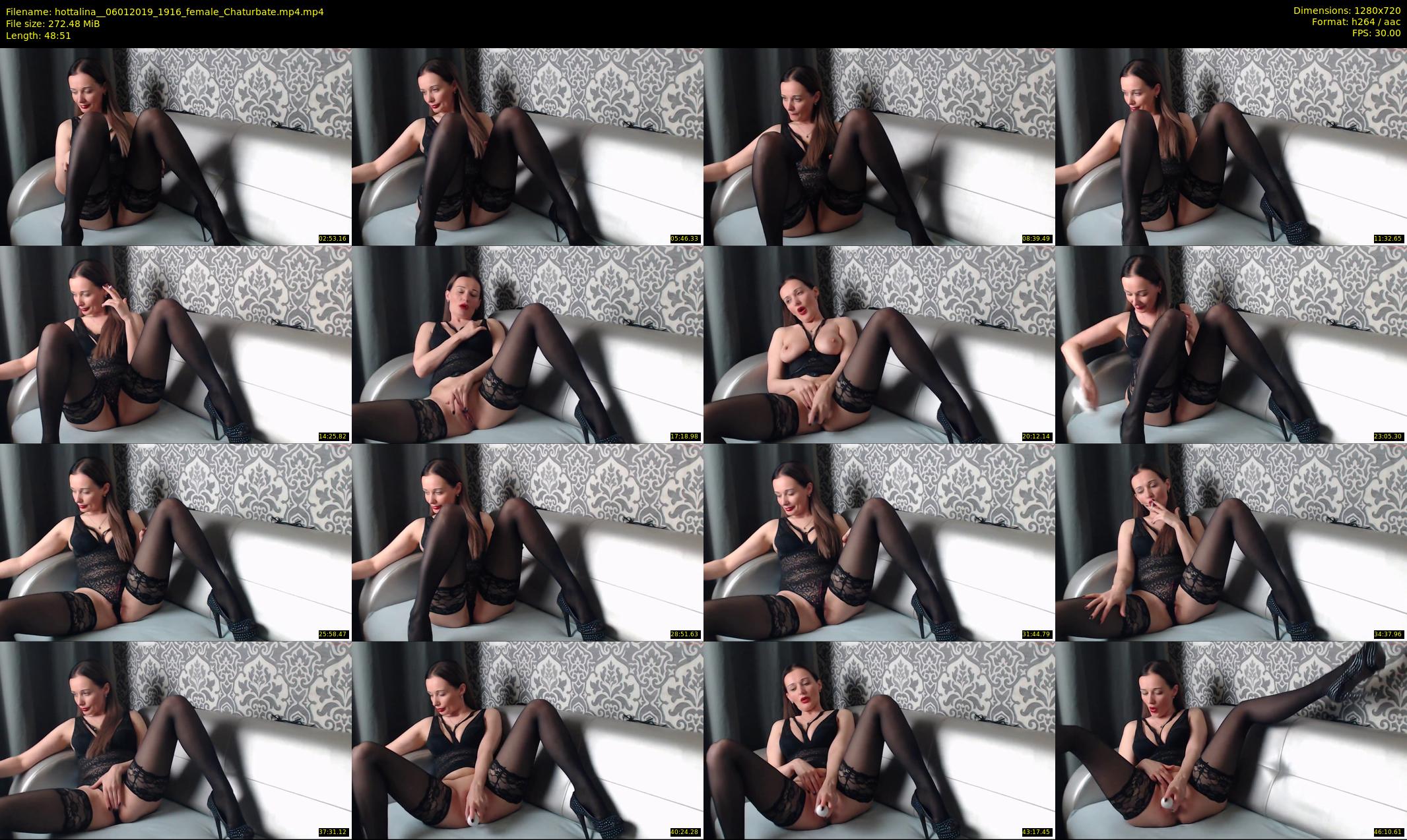 hottalina_ — 49 minute Chaturbate female cam show recording, 720p, Jan 6, 2019