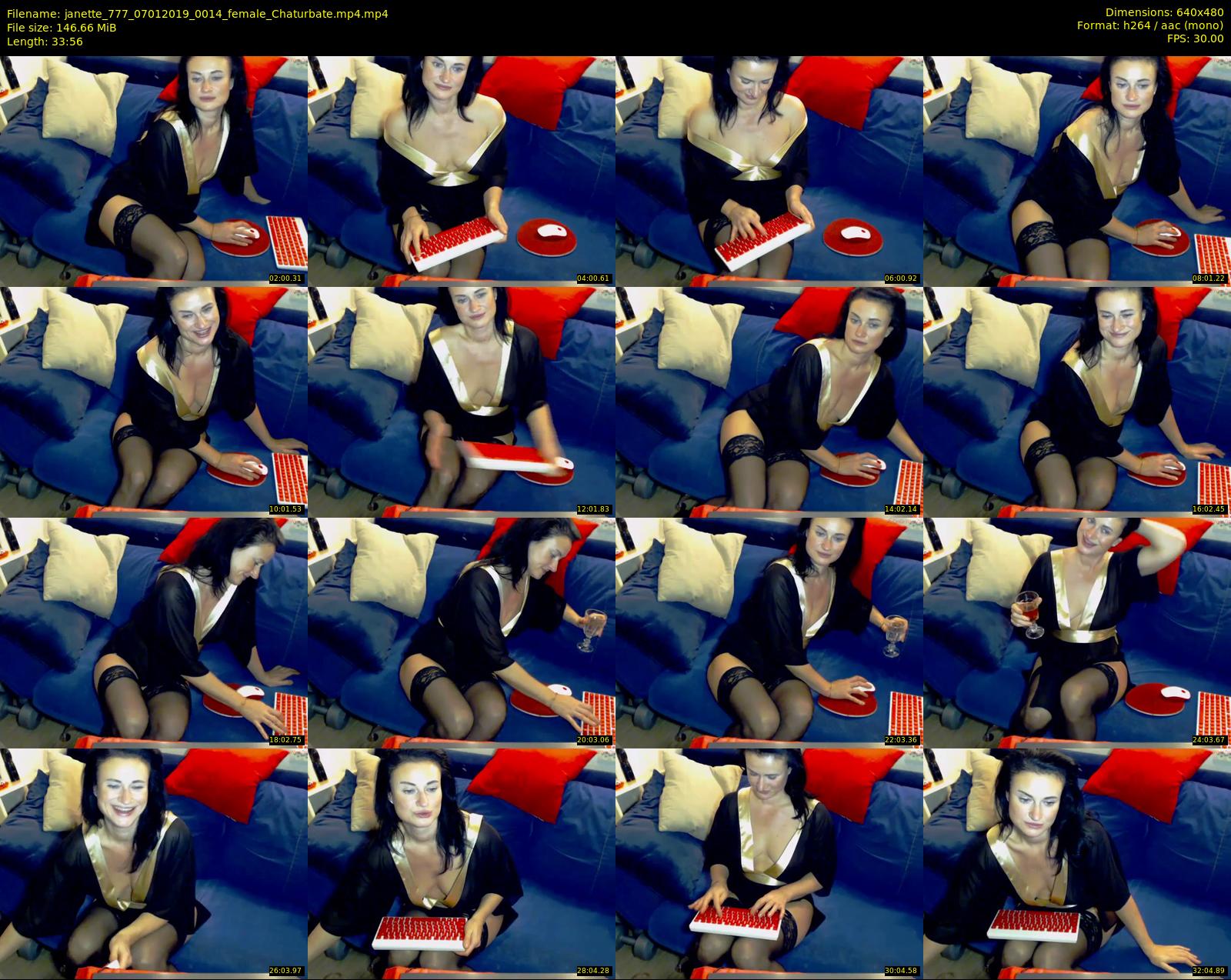 janette_777 — 34 minute Chaturbate female cam show recording, 480p, Jan 7, 2019