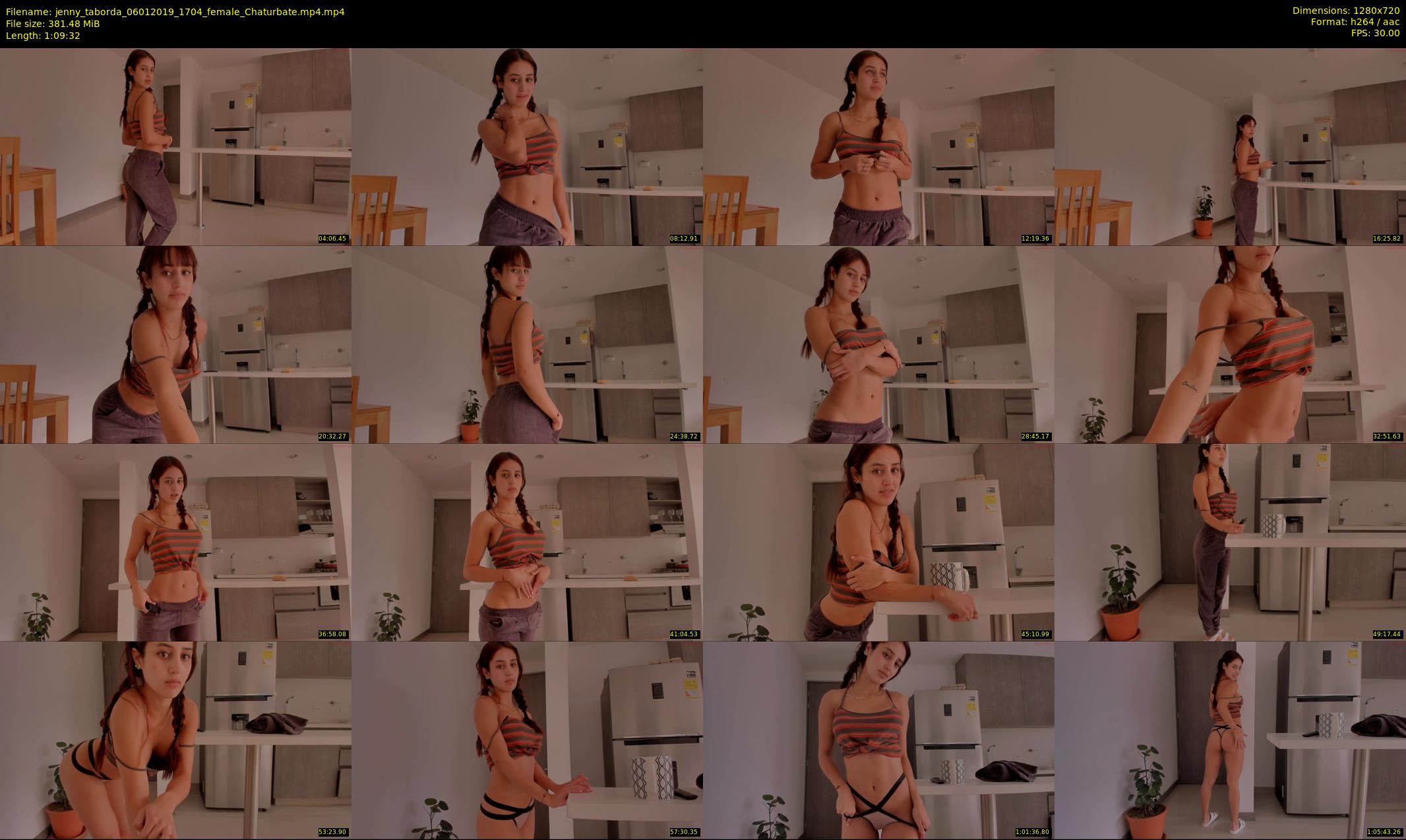jenny_taborda — 70 minute Chaturbate female cam show recording, 720p, Jan 6, 2019