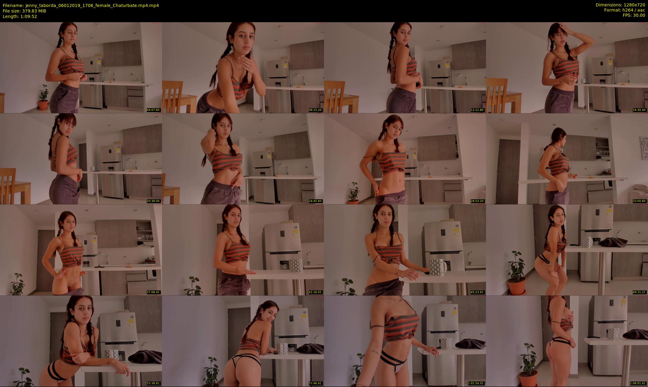 jenny_taborda — 70 minute Chaturbate female cam show recording, 720p, Jan 6, 2019