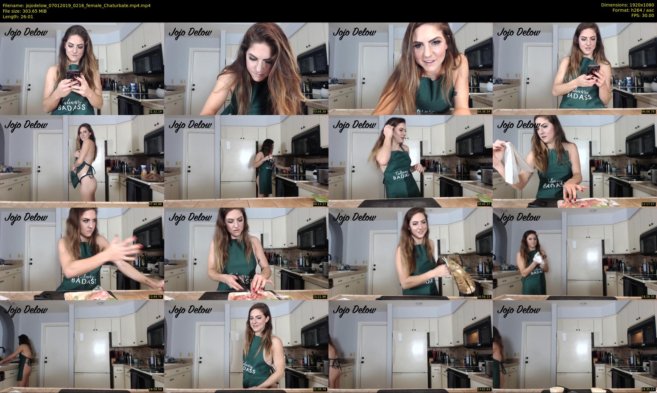 jojodelow — 27 minute Chaturbate female cam show recording, 1080p, Jan 7, 2019