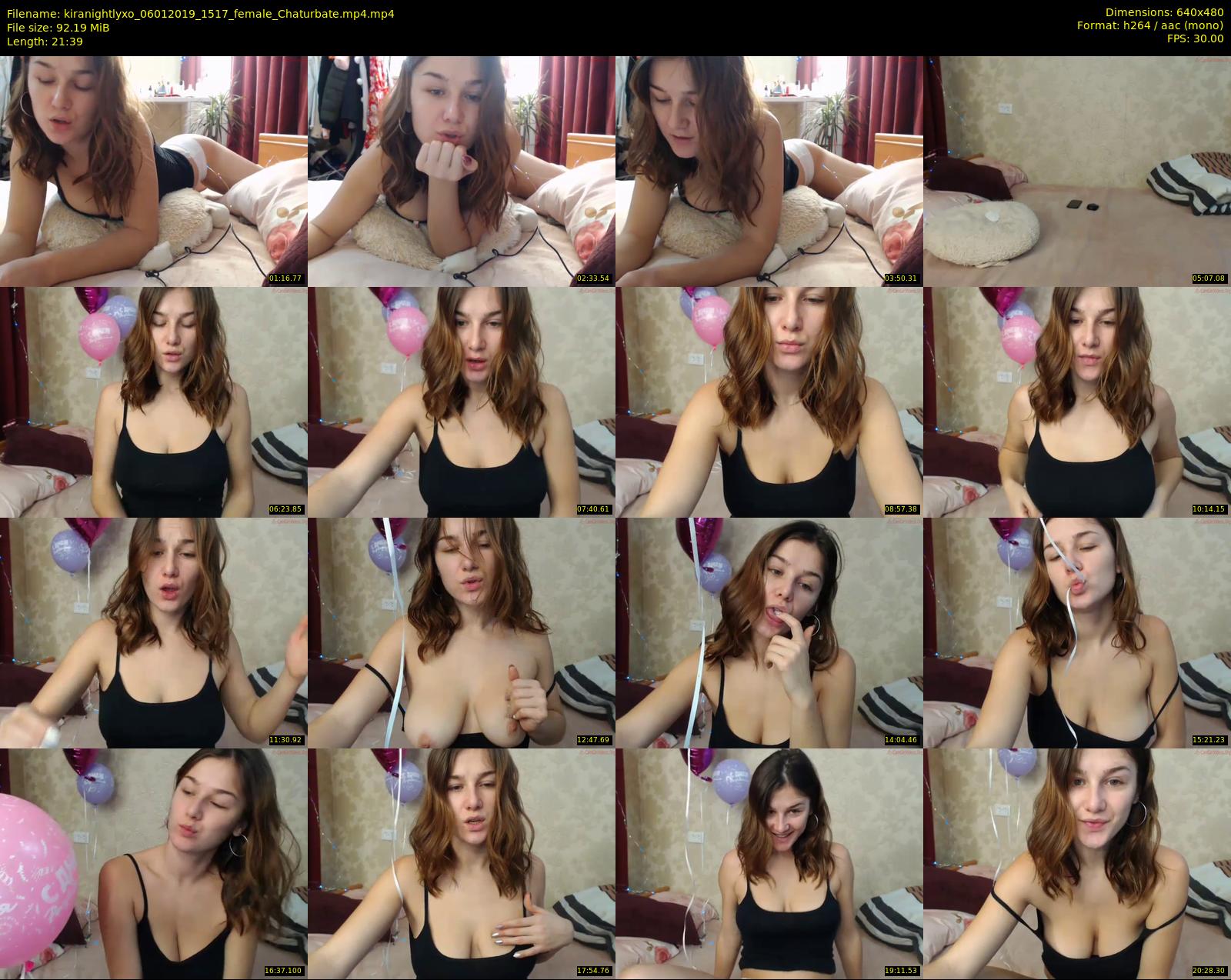 kiranightlyxo — 22 minute Chaturbate female cam show recording, 480p, Jan 6, 2019