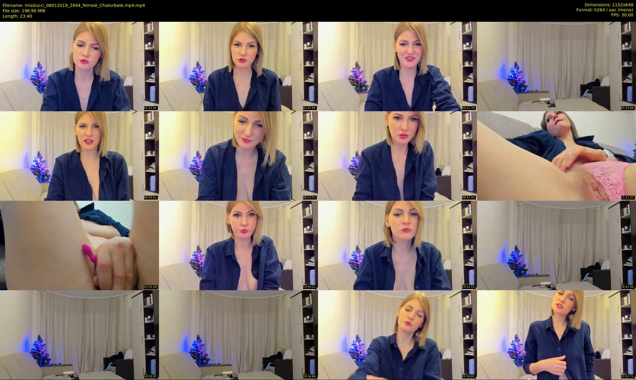 misslucci — 24 minute Chaturbate female cam show recording, 480p, Jan 6, 2019