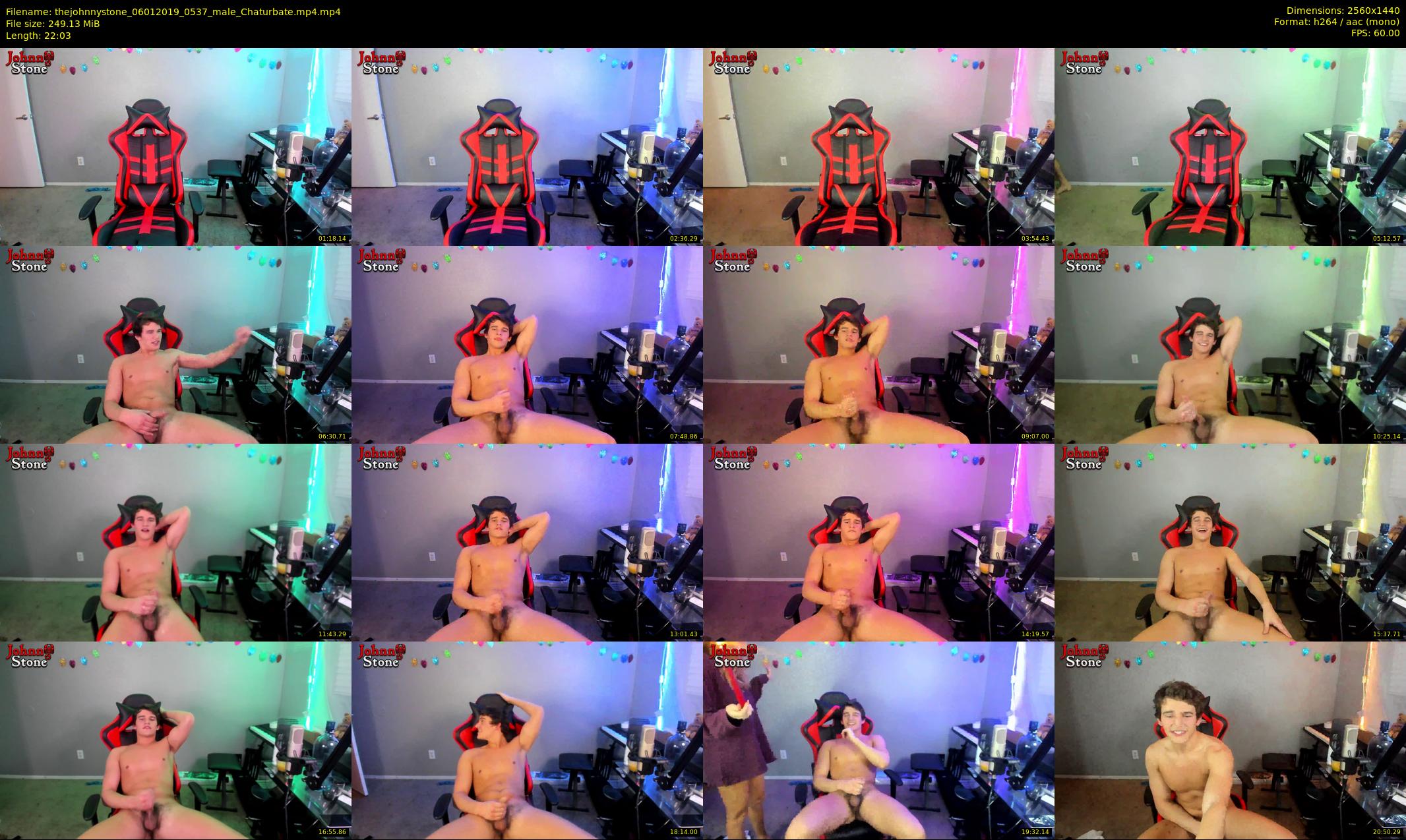 thejohnnystone — 23 minute Chaturbate male cam show recording, 1080p, Jan 6, 2019