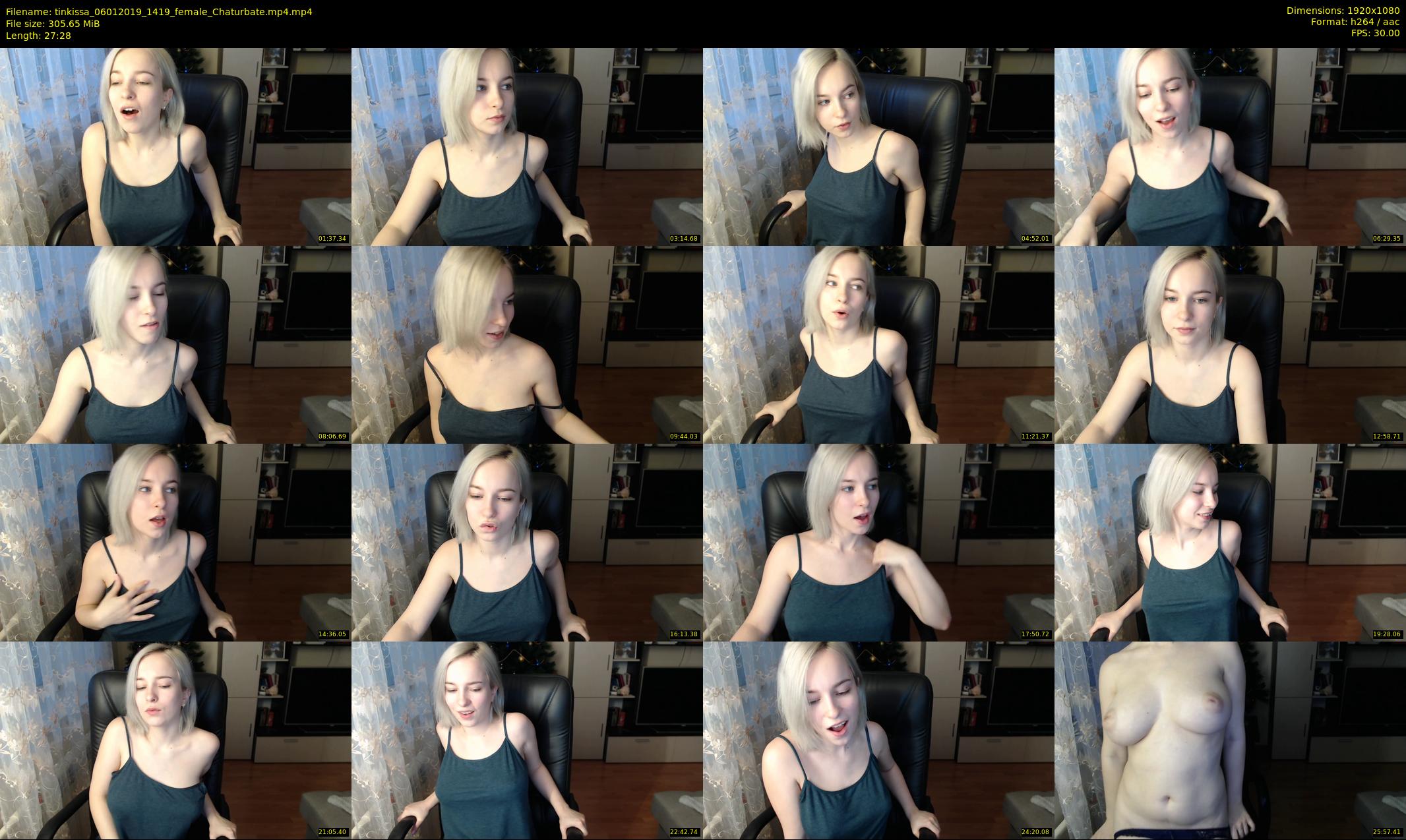 tinkissa — 28 minute Chaturbate couple cam show recording, 1080p, Jan 6, 2019