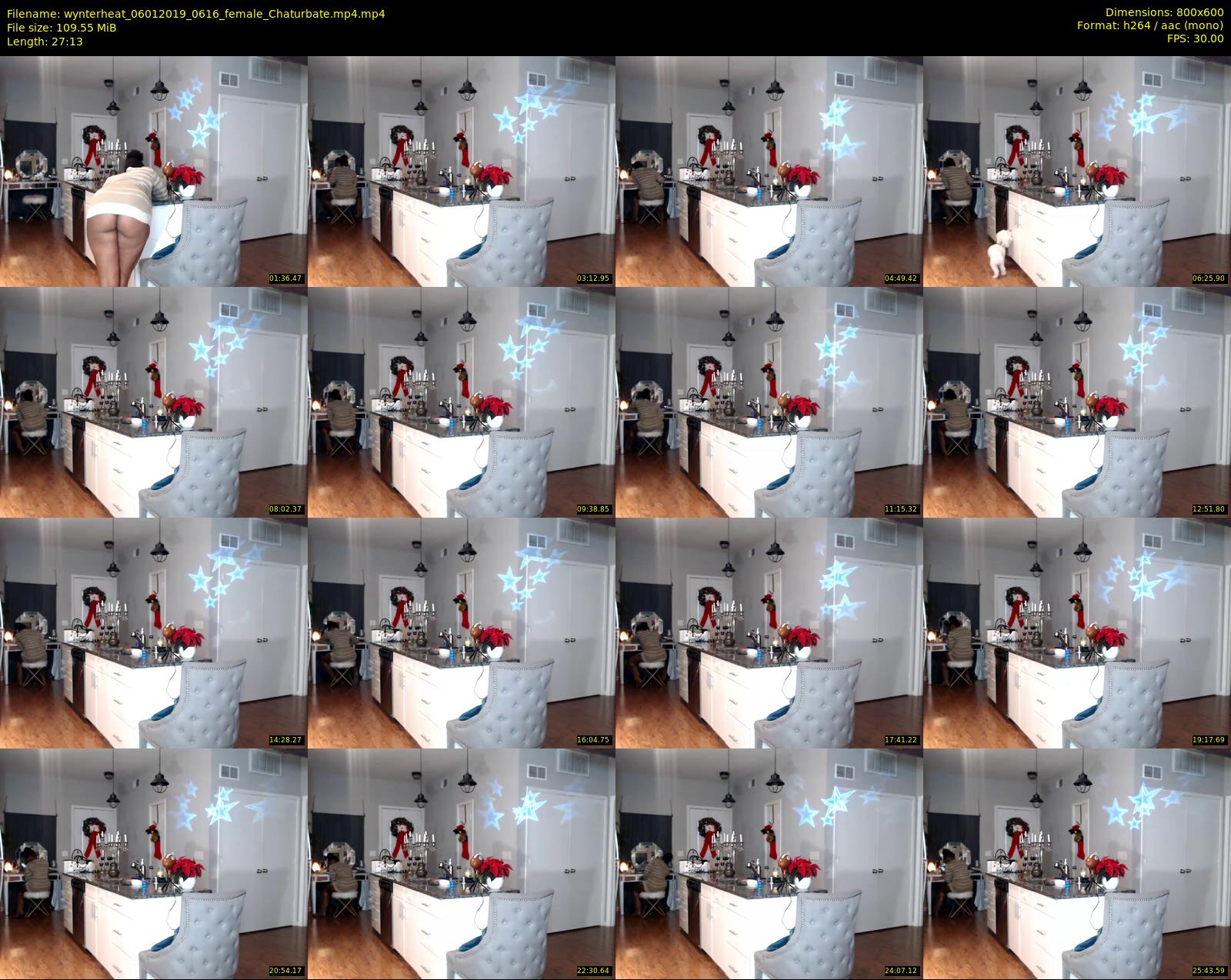 wynterheat — 28 minute Chaturbate female cam show recording, 480p, Jan 6, 2019