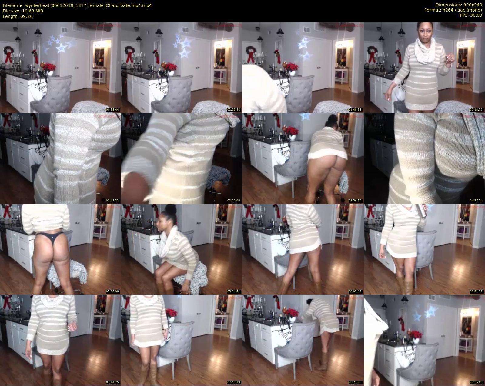 wynterheat — 10 minute Chaturbate female cam show recording, SD, Jan 6, 2019
