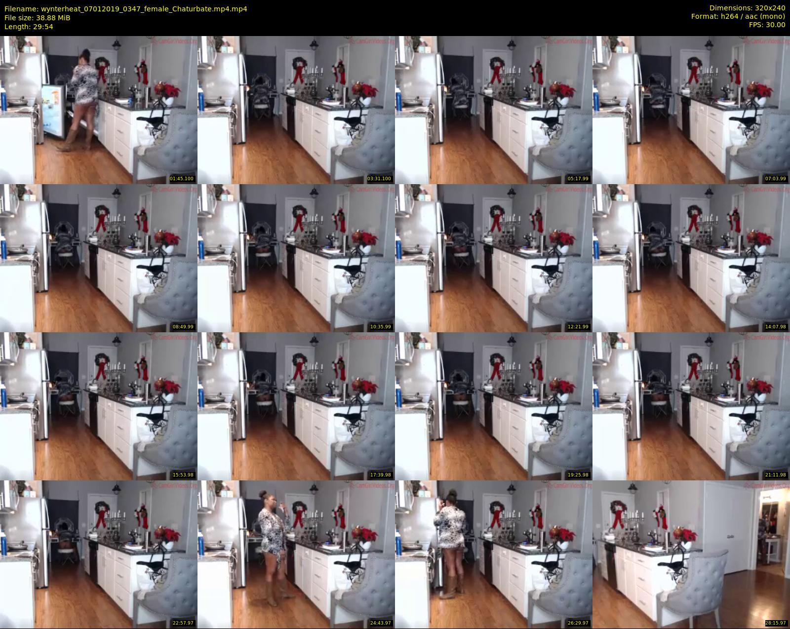 wynterheat — 30 minute Chaturbate female cam show recording, SD, Jan 7, 2019