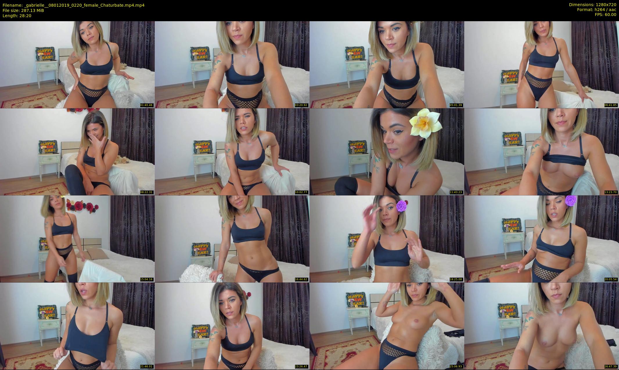 _gabrielle_ — 29 minute Chaturbate female cam show recording, 720p, Jan 8, 2019