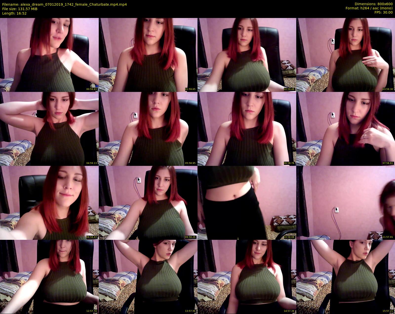 alexa_dream — 17 minute Chaturbate female cam show recording, 480p, Jan 7, 2019