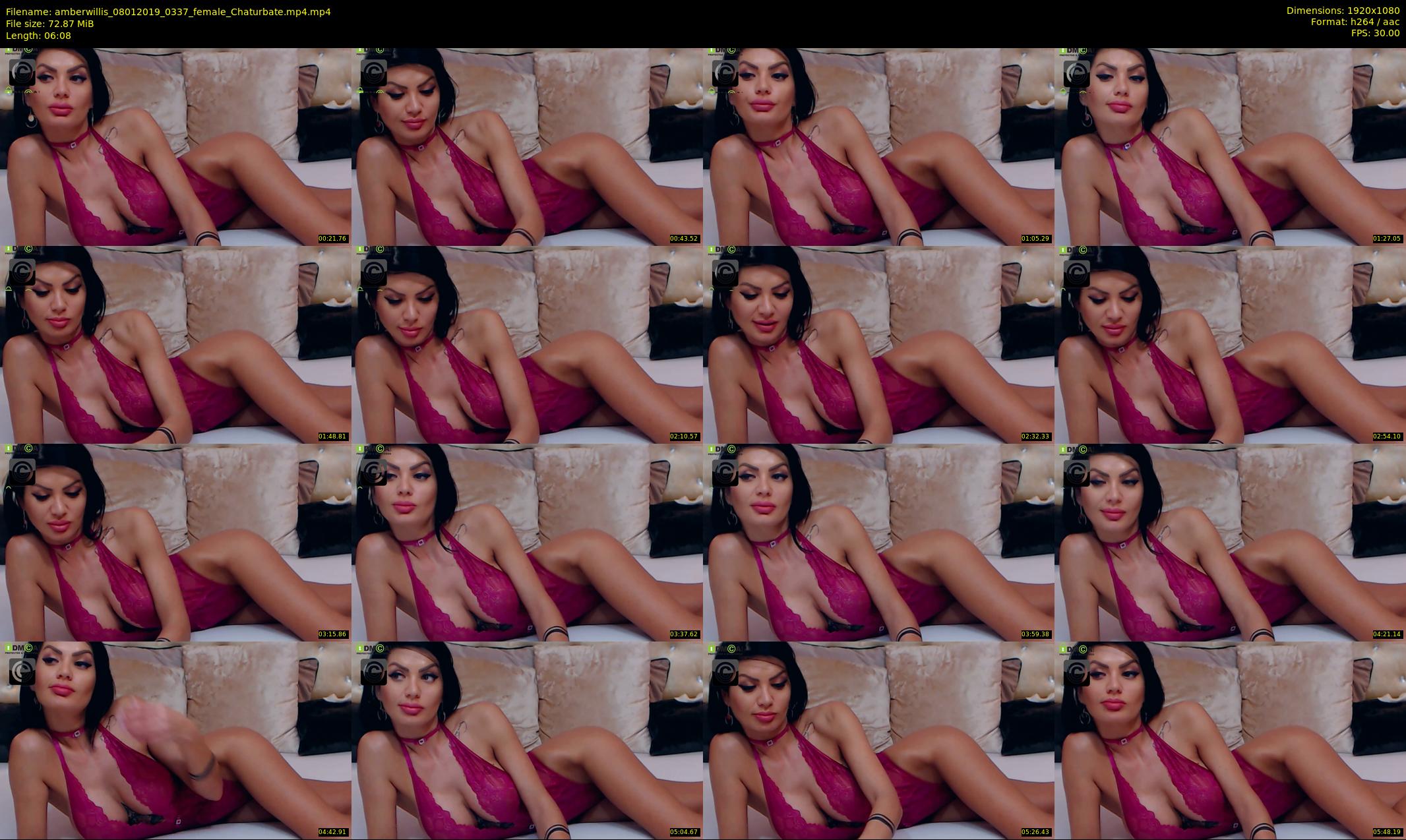 amberwillis — 7 minute Chaturbate female cam show recording, 1080p, Jan 8, 2019
