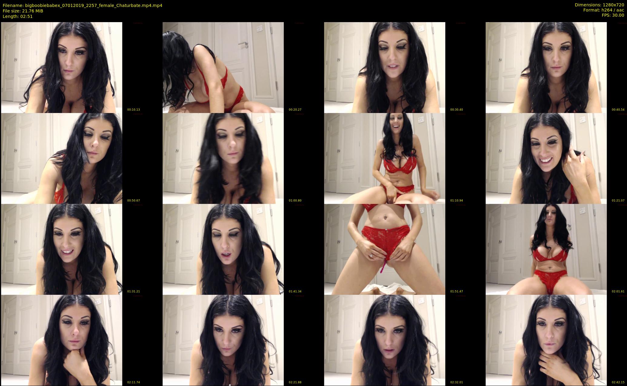 bigboobiebabex — 3 minute Chaturbate female cam show recording, 720p, Jan 7, 2019
