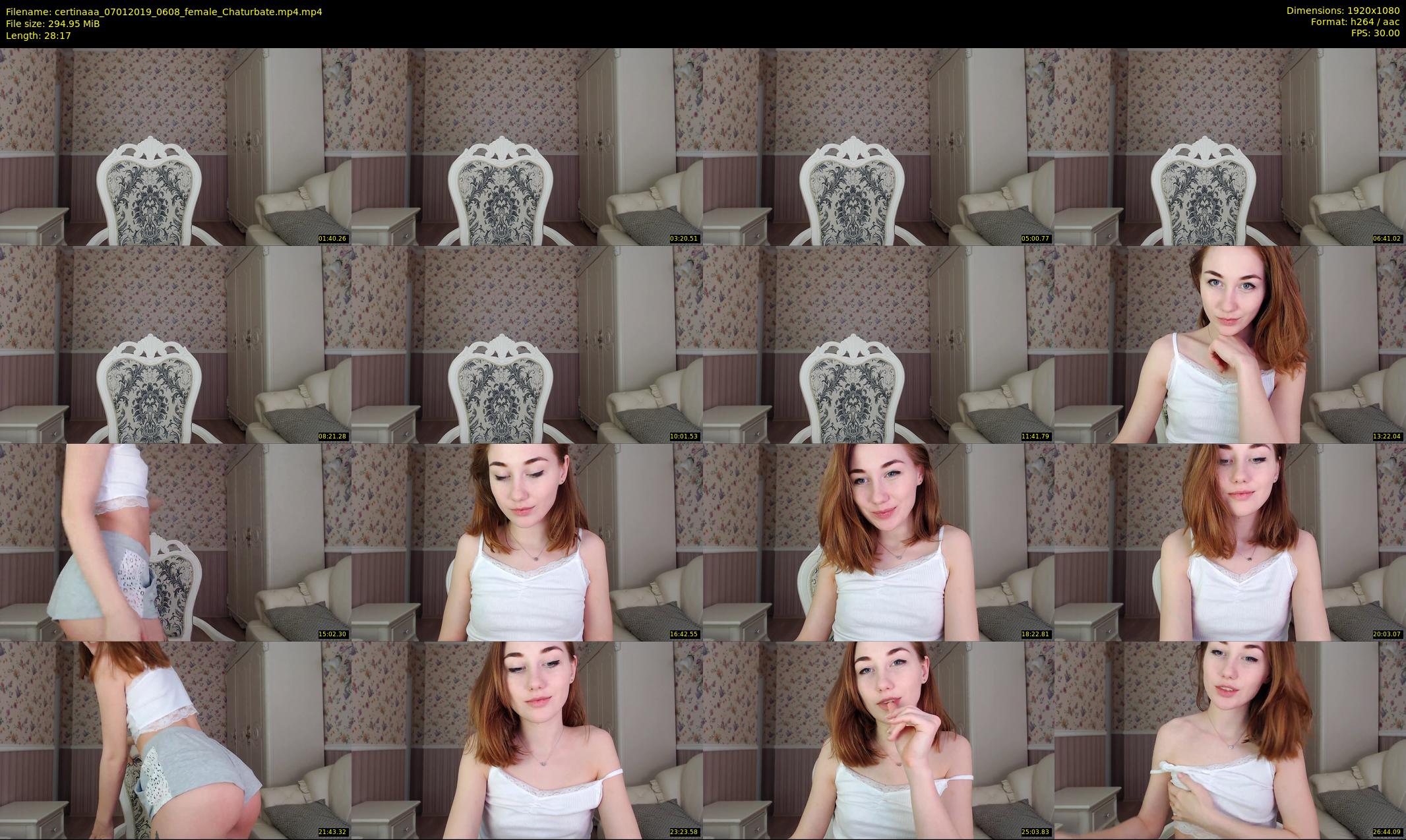 certinaaa — 29 minute Chaturbate female cam show recording, 1080p, Jan 7, 2019