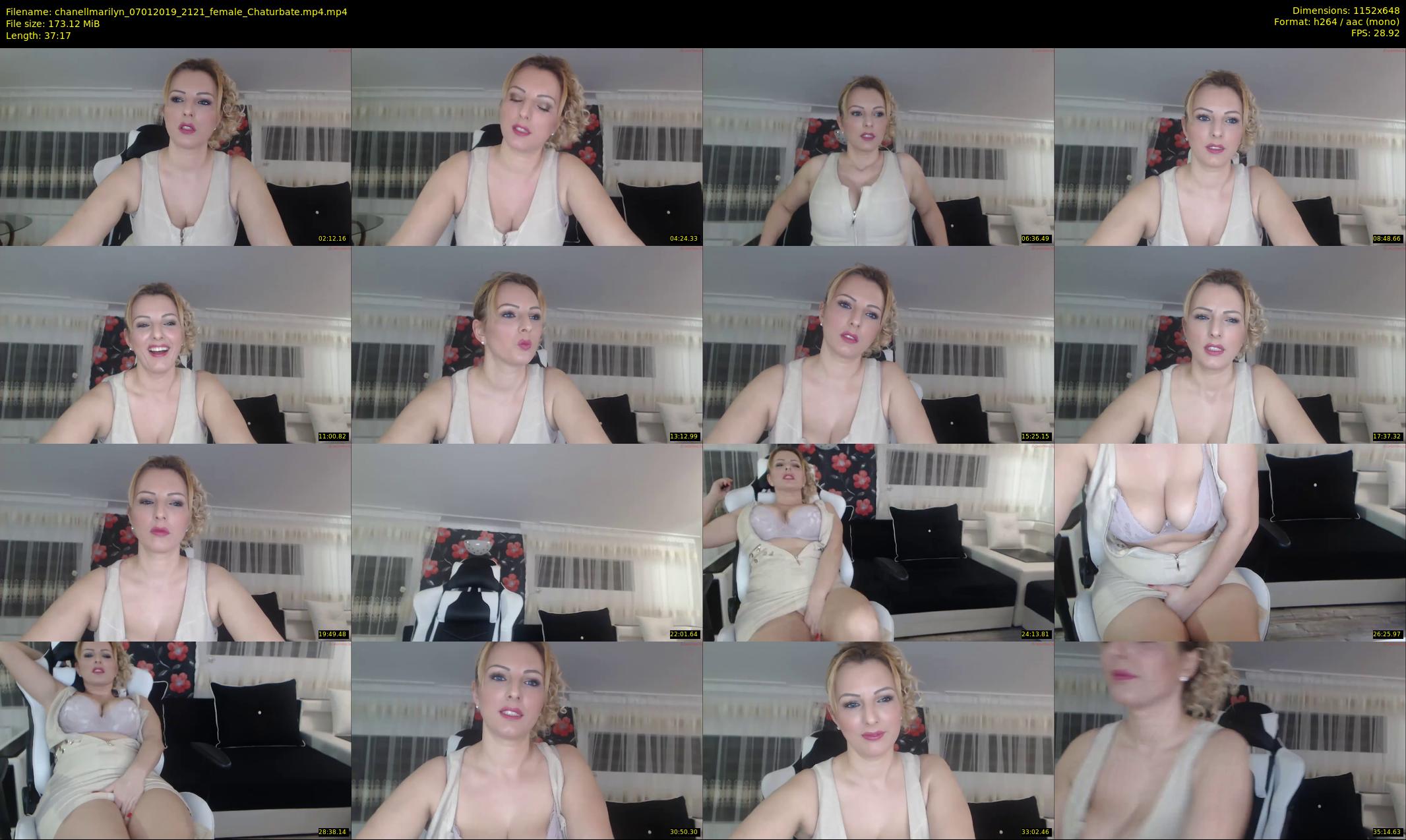 chanellmarilyn — 38 minute Chaturbate female cam show recording, 480p, Jan 7, 2019