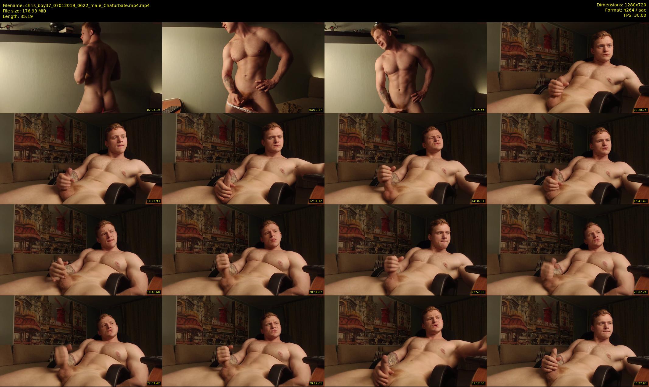 chris_boy37 — 36 minute Chaturbate male cam show recording, 720p, Jan 7, 2019