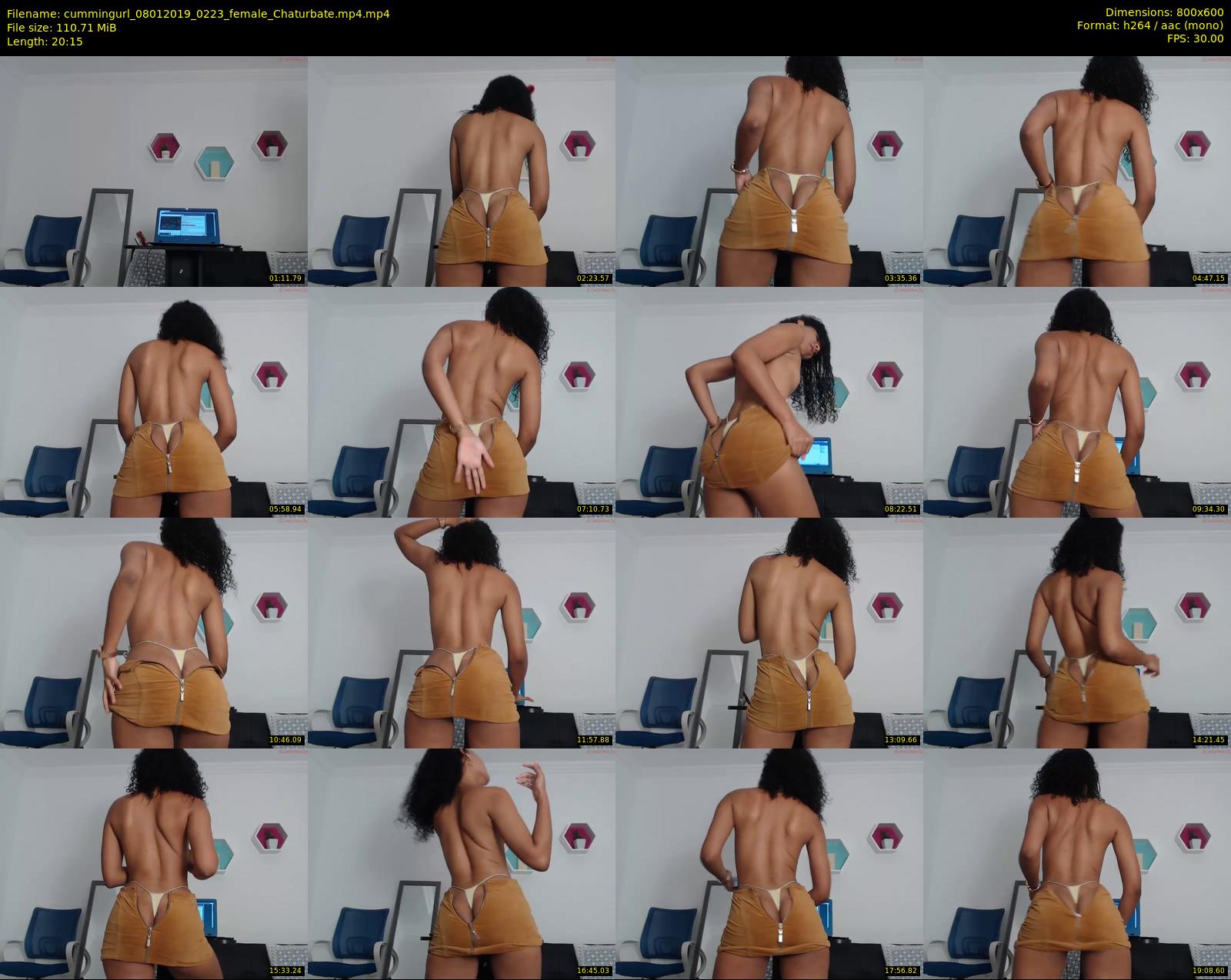 cummingurl — 21 minute Chaturbate couple cam show recording, 480p, Jan 8, 2019