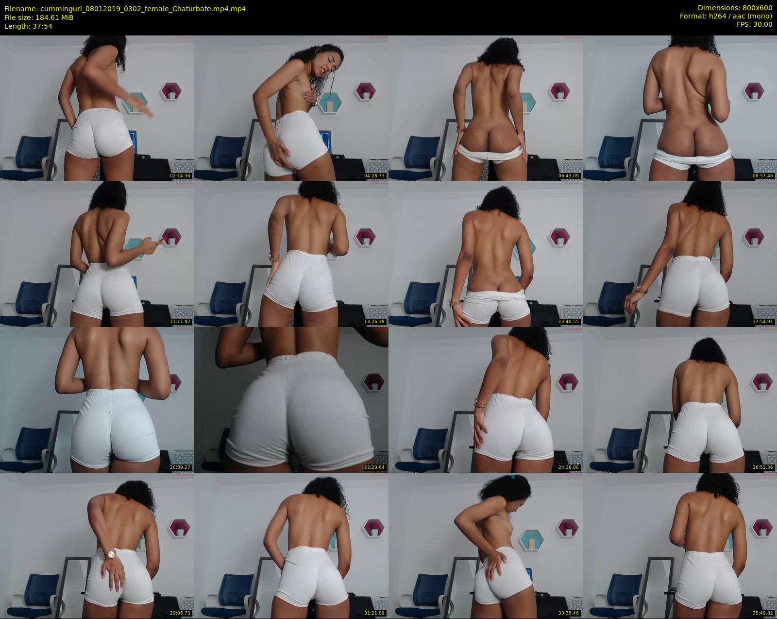 cummingurl — 38 minute Chaturbate couple cam show recording, 480p, Jan 8, 2019