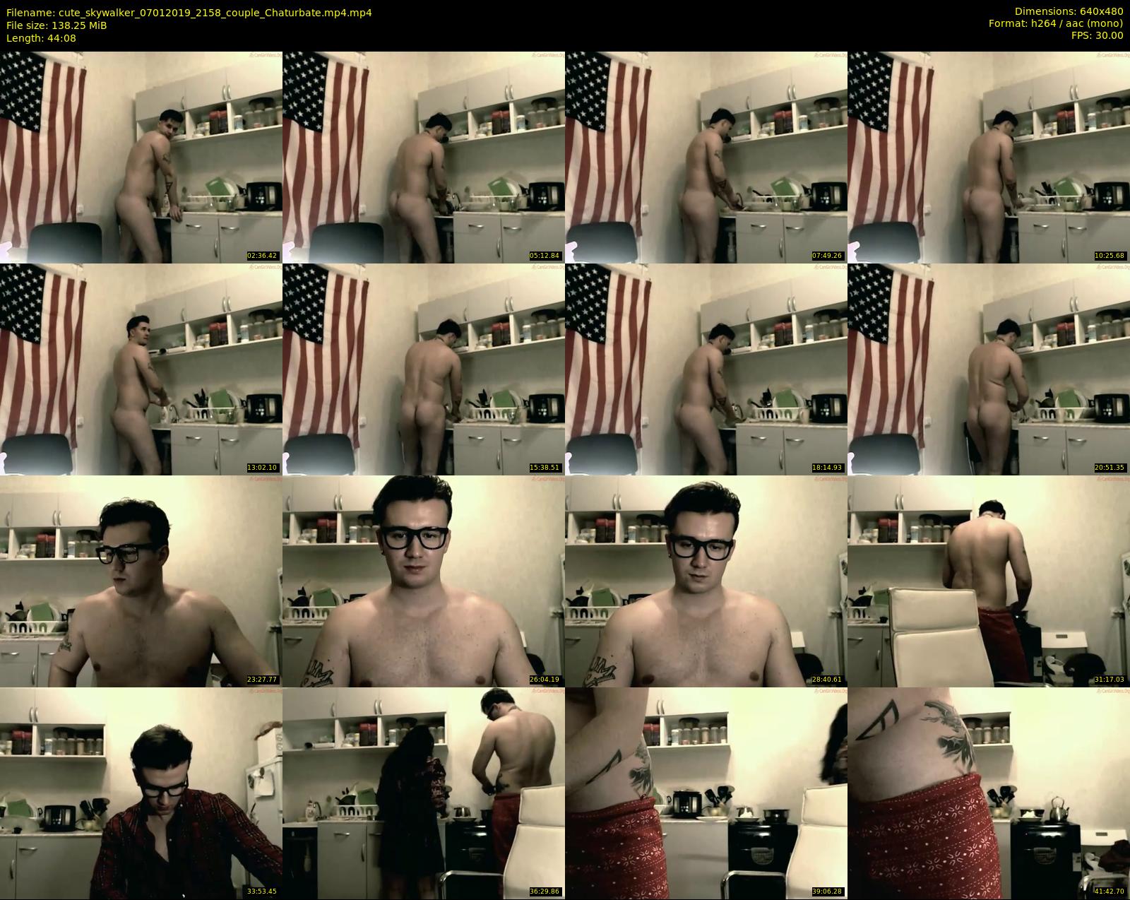 cute_skywalker — 45 minute Chaturbate male cam show recording, 480p, Jan 7, 2019